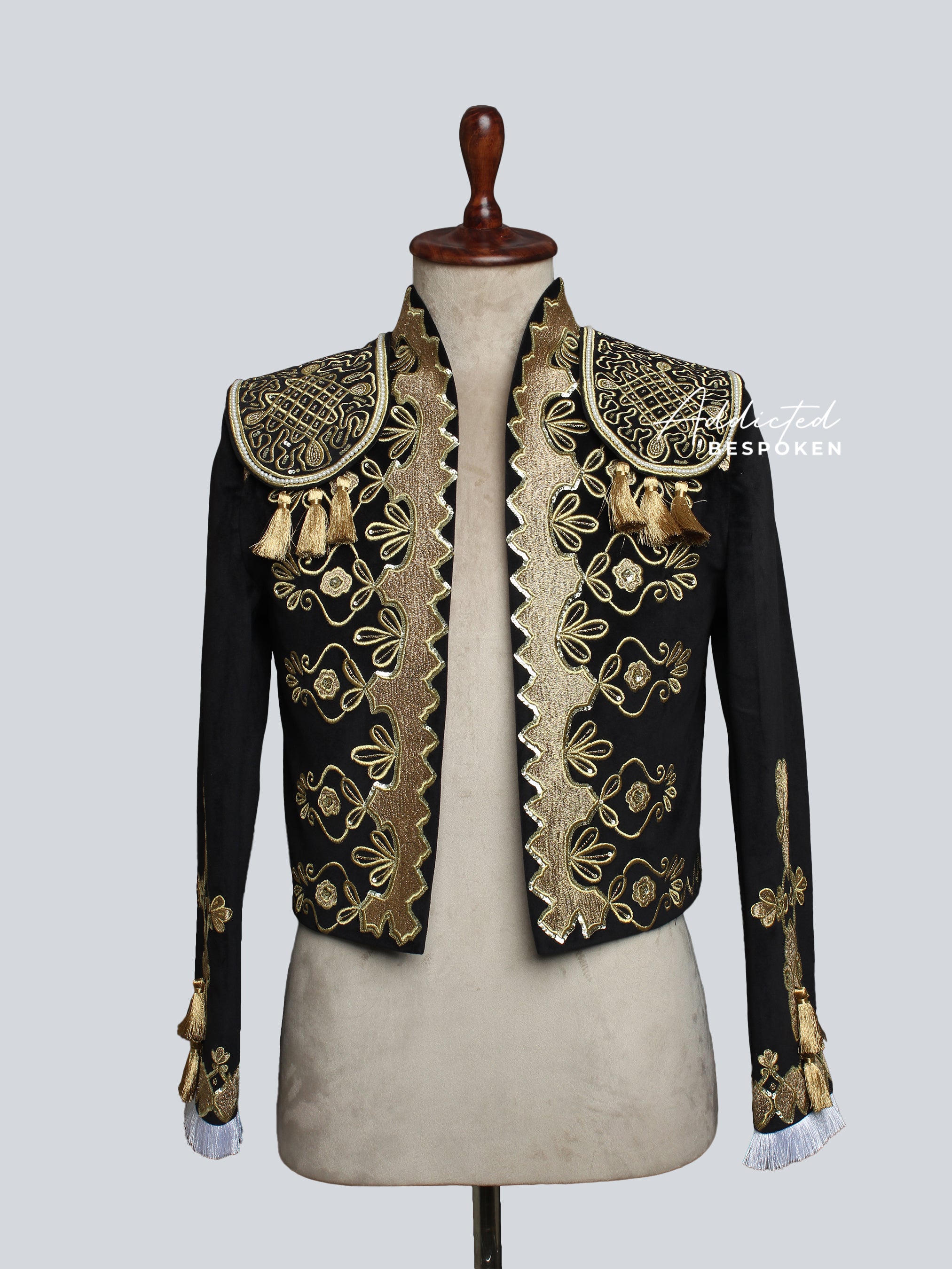 Black Golden Matador Coat