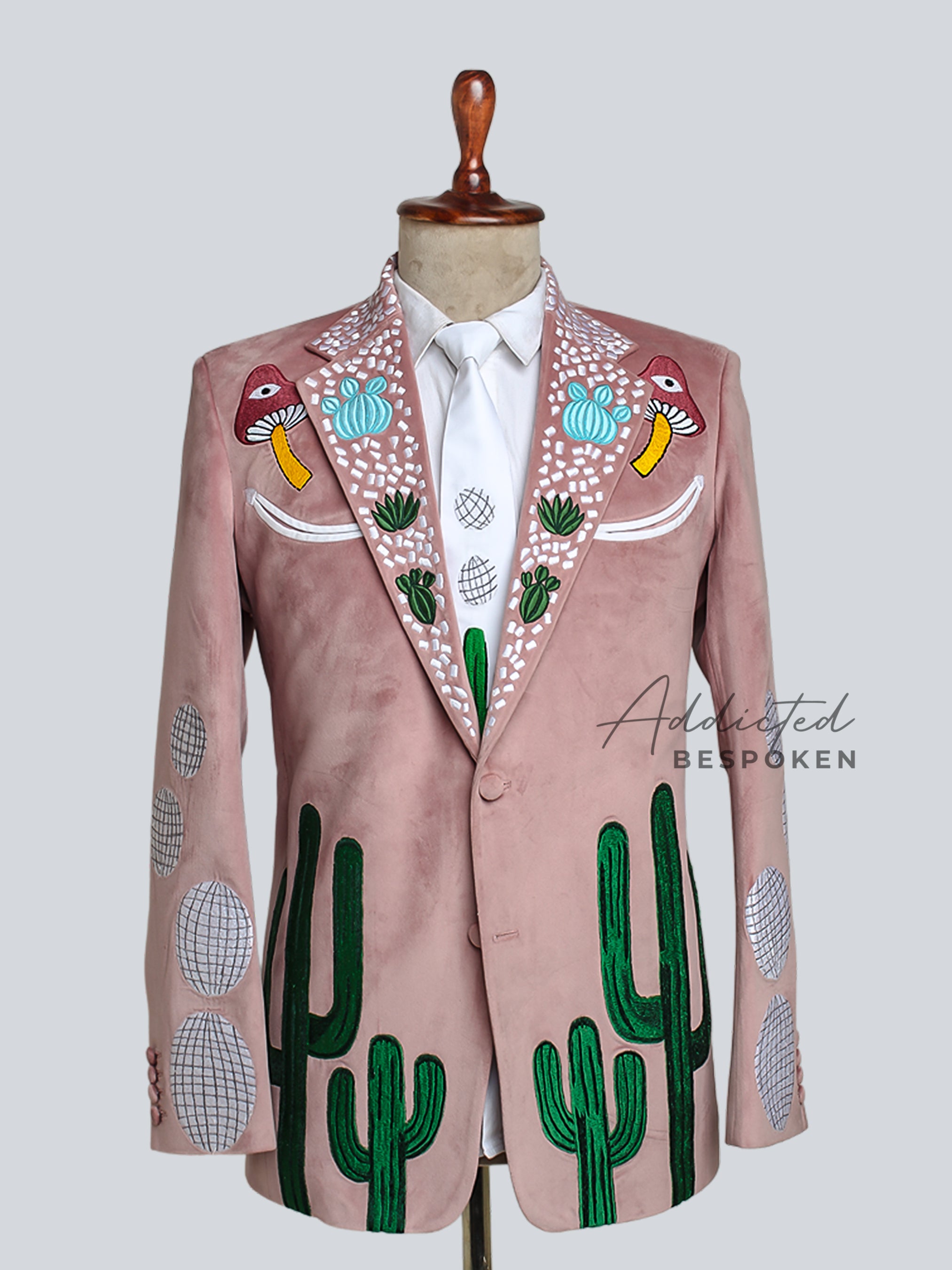 Dusty Rose Cactus Suit