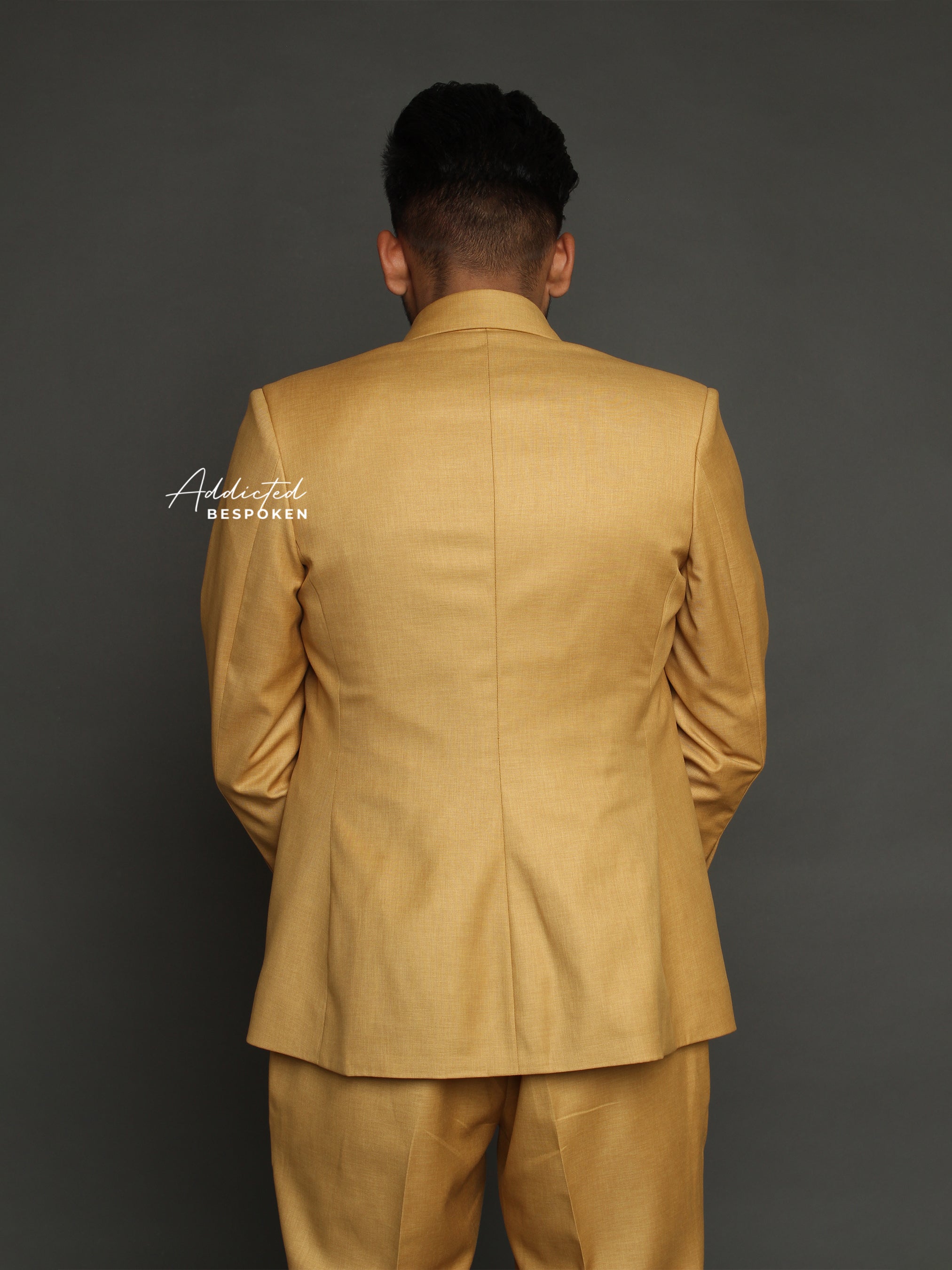 Mustard Wedding  Suit