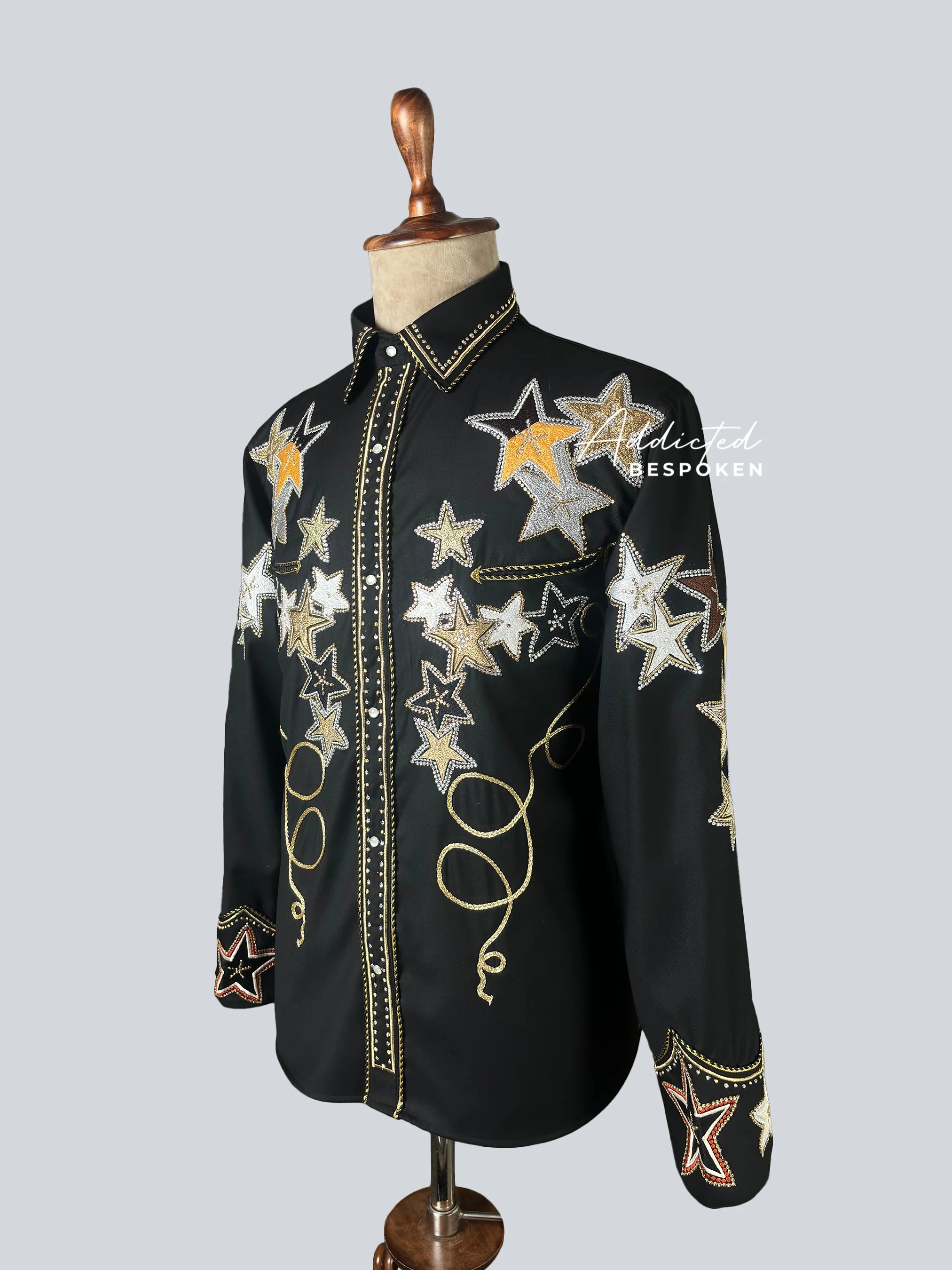 Golden Fringed Stars Outfit