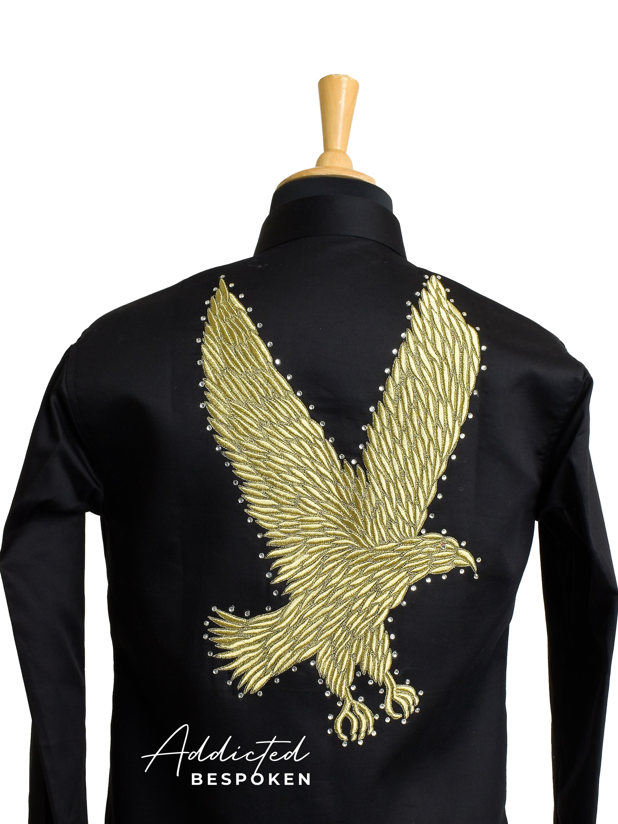 Eagle Embroidered  Cowboy Shirt