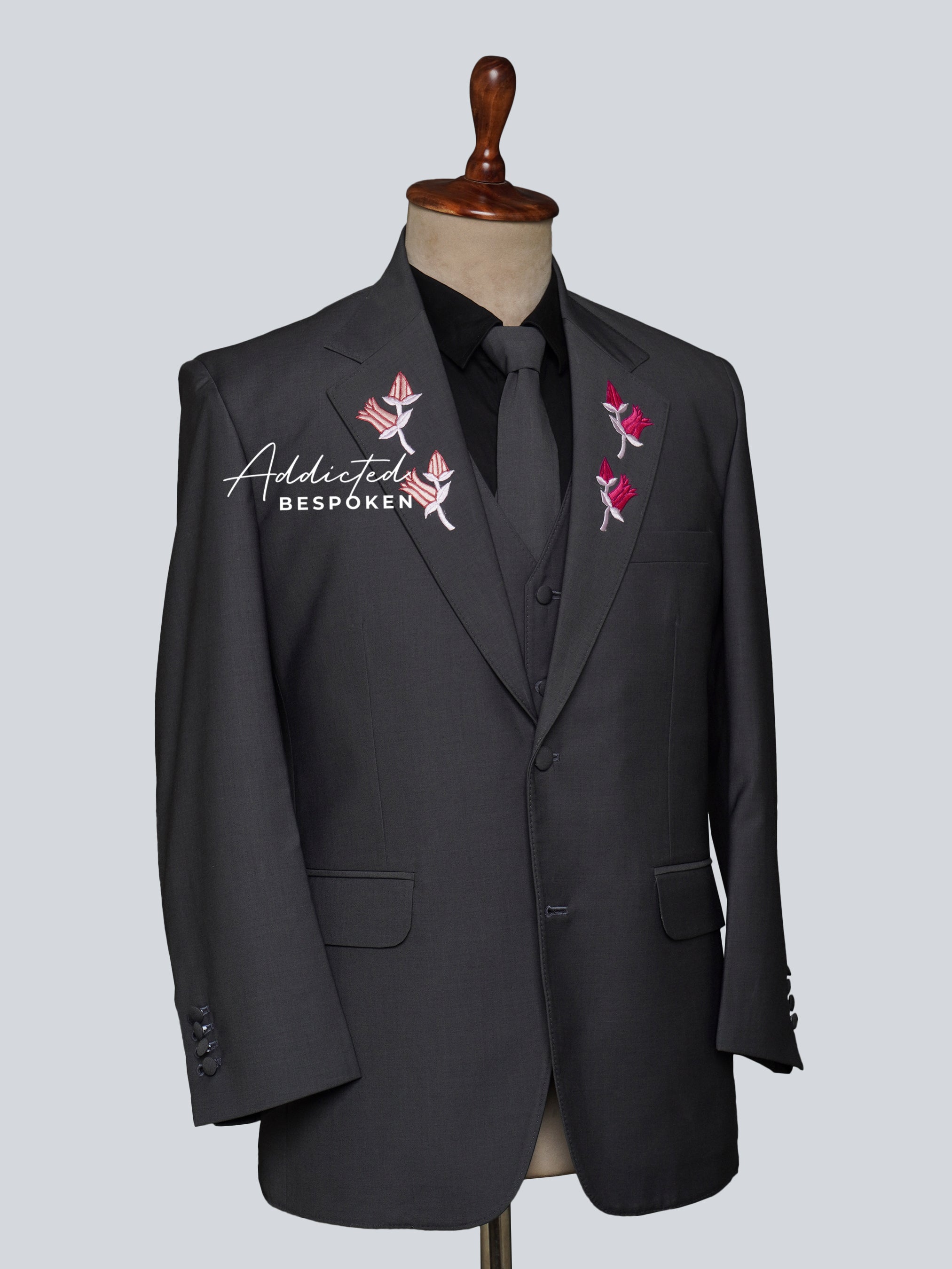 Embroidered Flight Elegance Suit