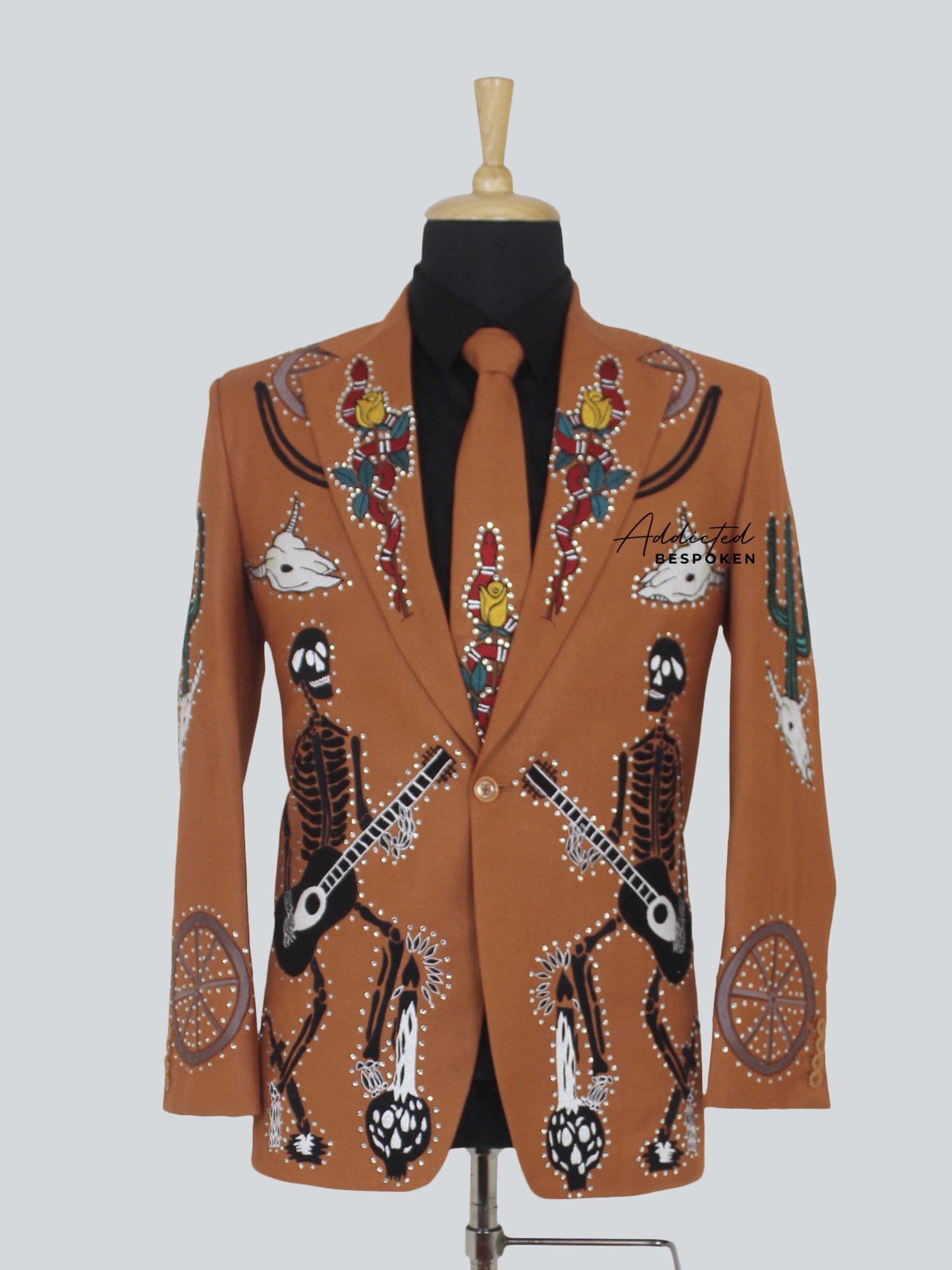 Vibrant Frontier Western Suit