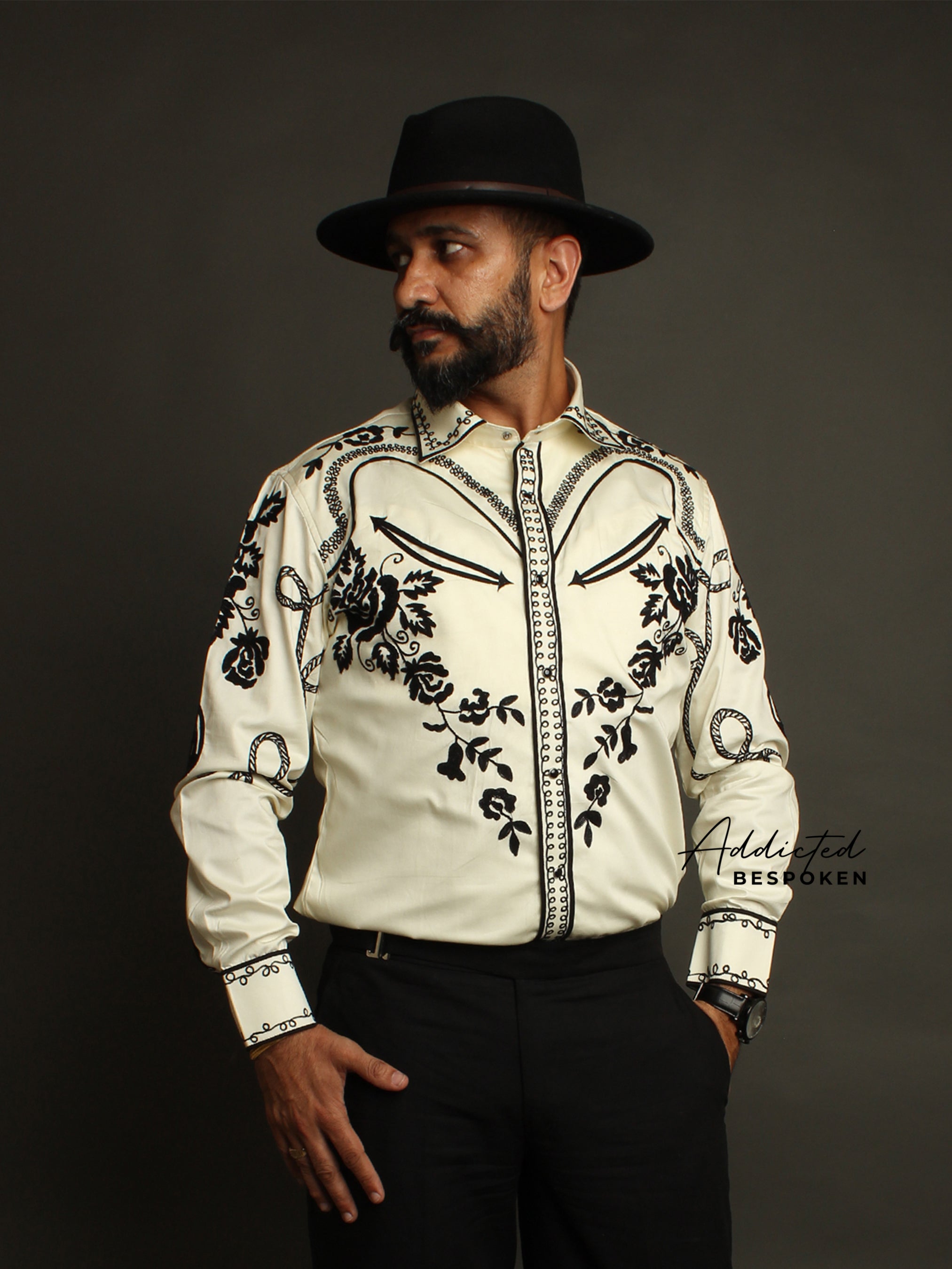 Versatile Ivory Cowboy Shirt