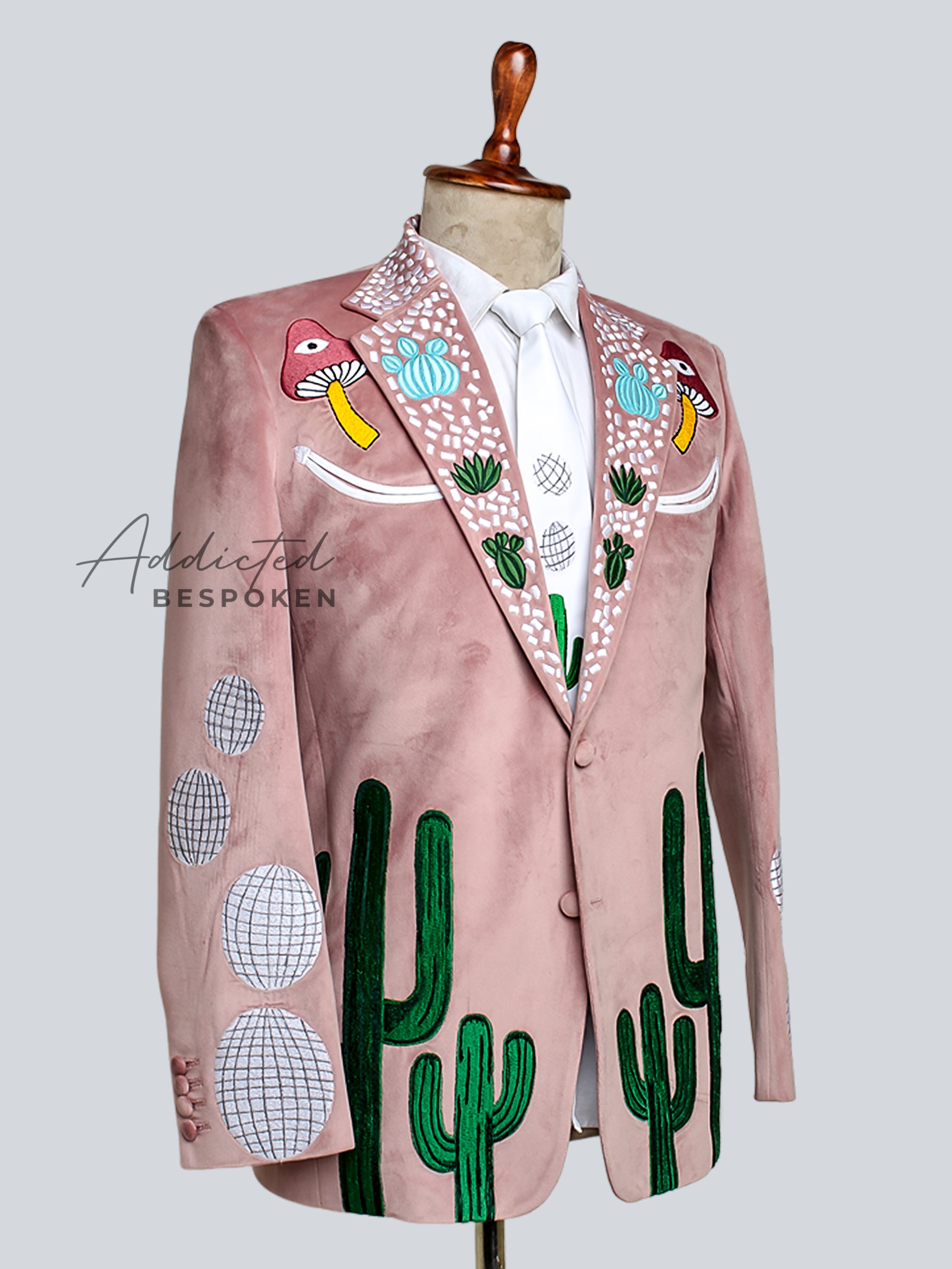 Dusty Rose Cactus Suit