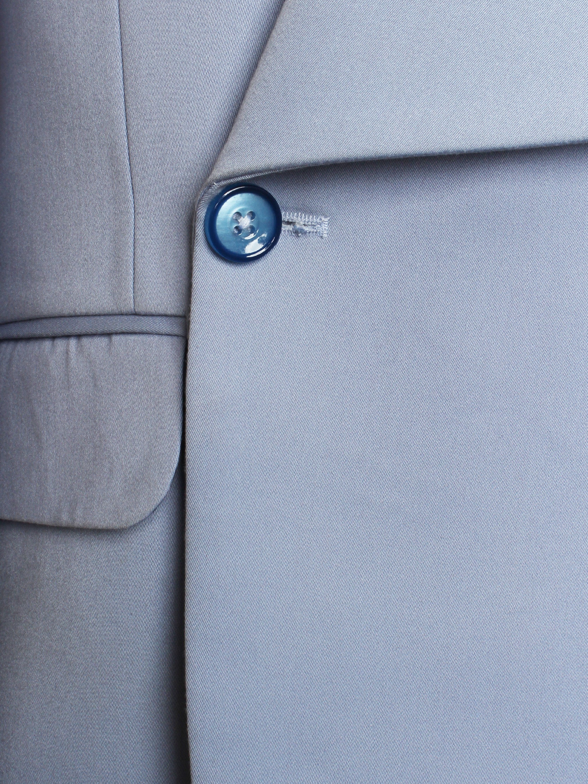 Ice Blue Overlap Blazer (CLS)