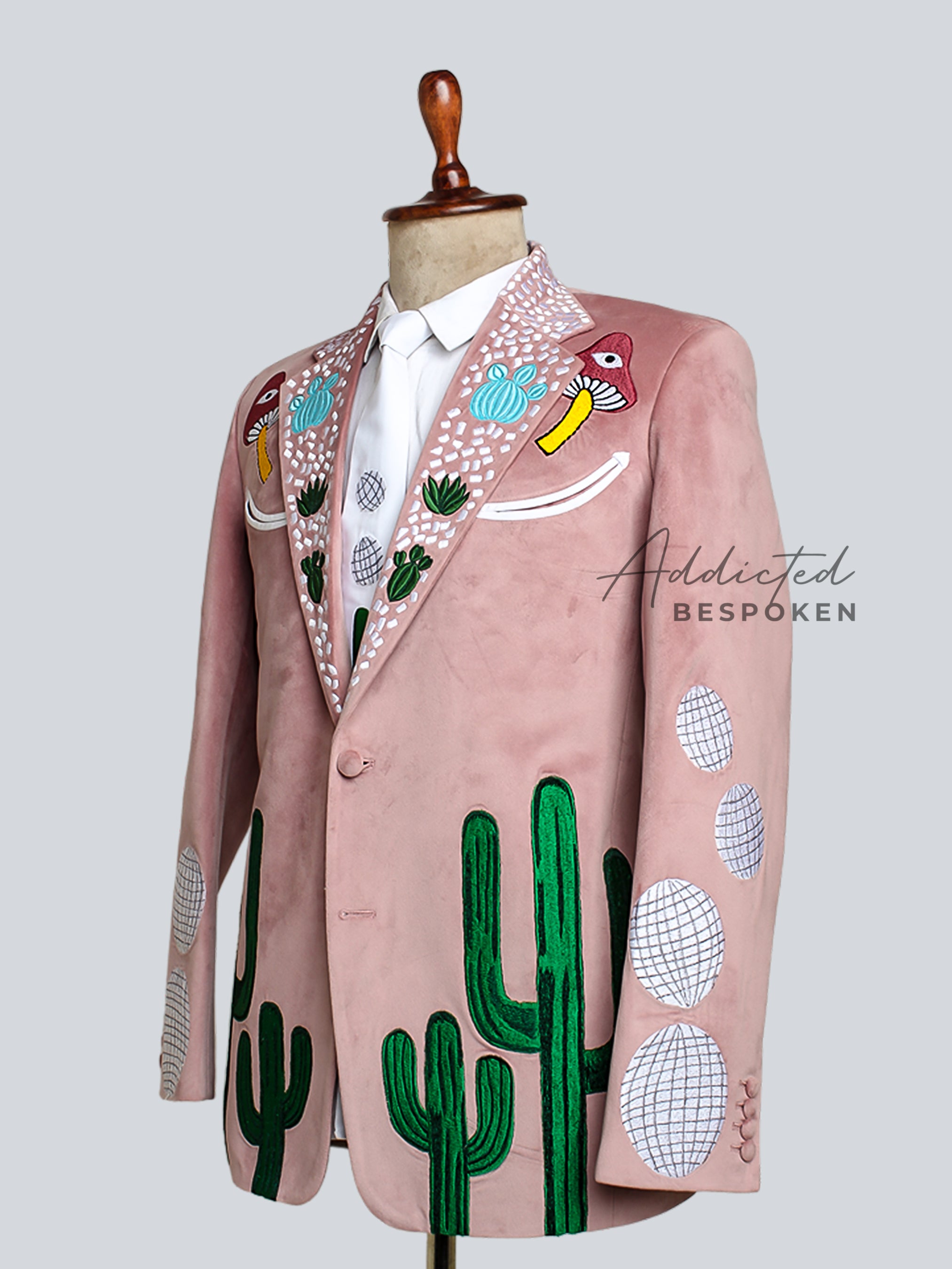 Dusty Rose Cactus Suit