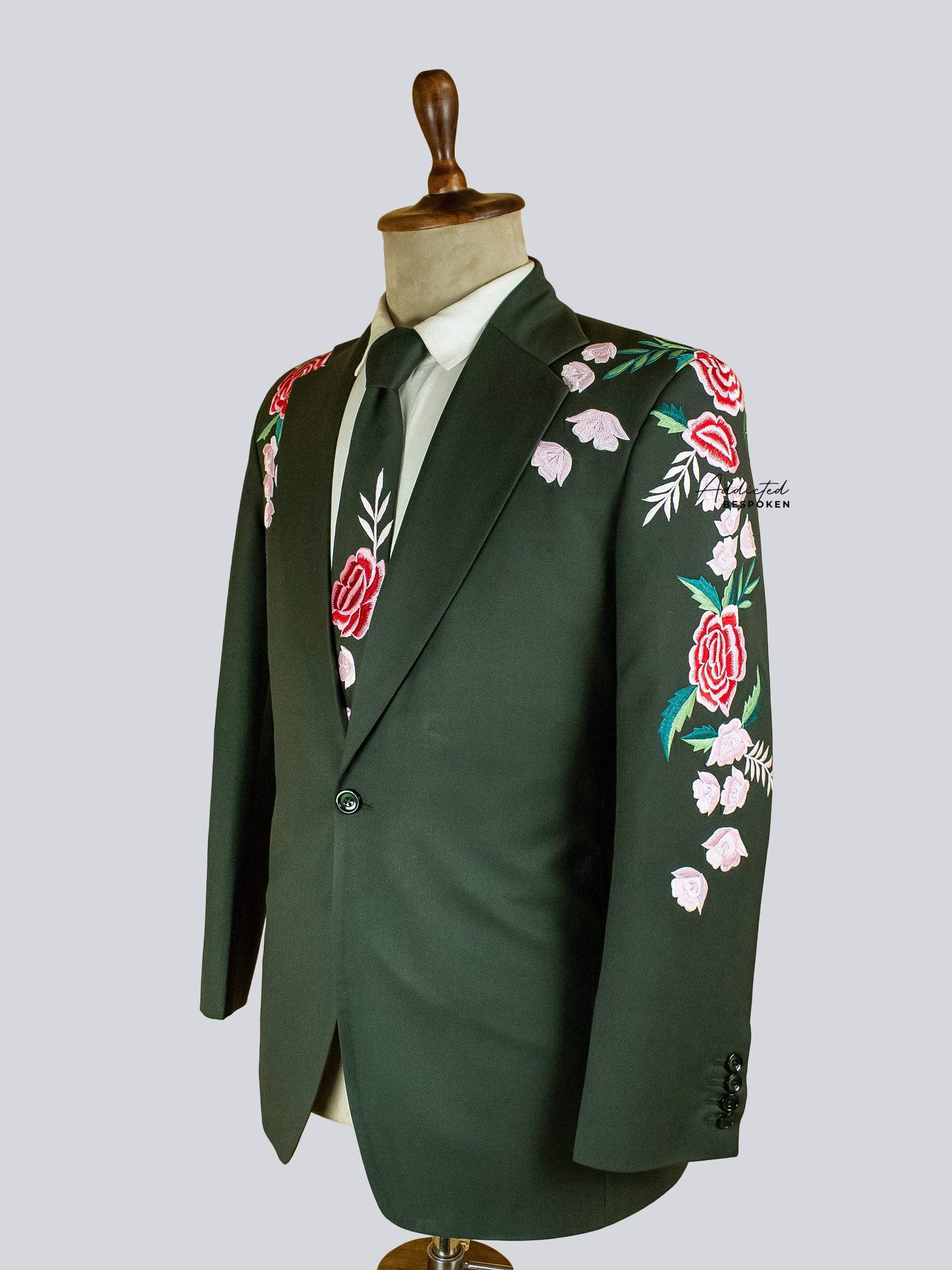 Floral Cocktail Elegance Suit