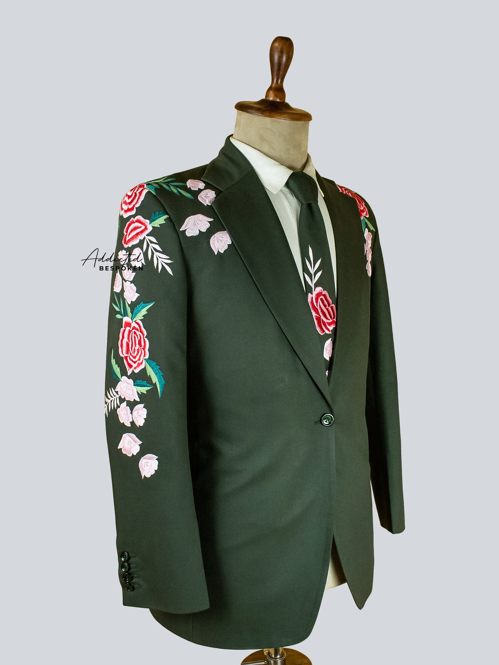 Floral Cocktail Elegance Suit