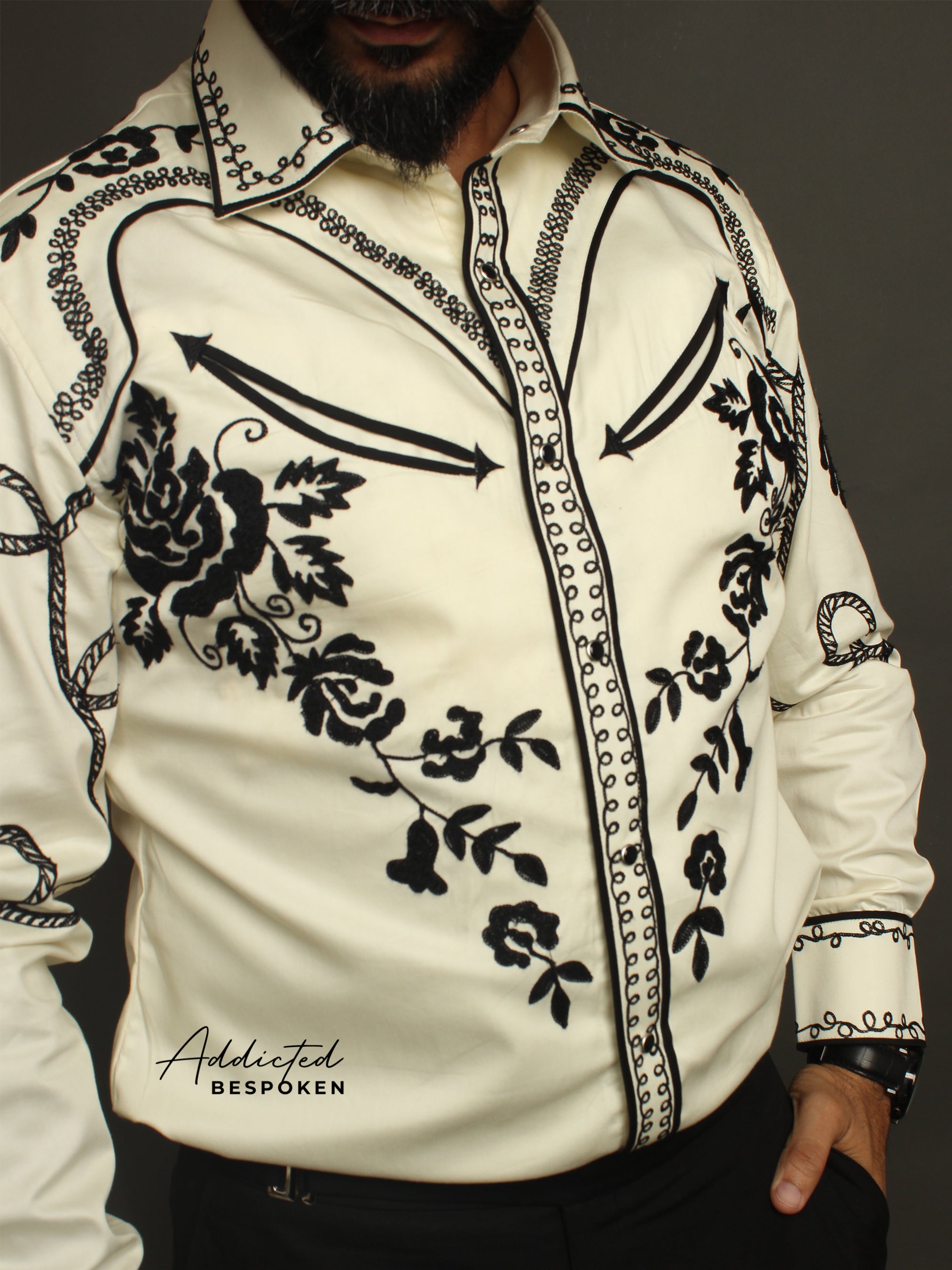 Versatile Ivory Cowboy Shirt