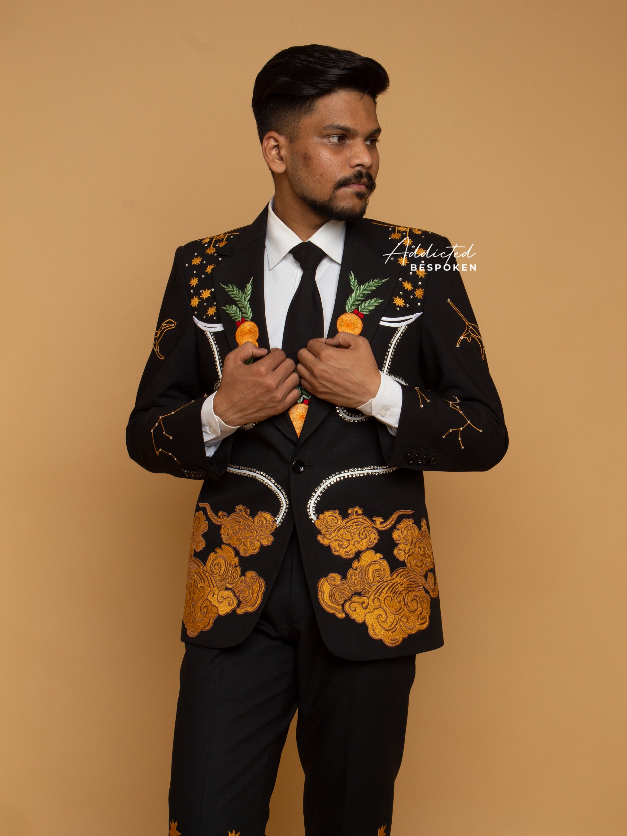 Western Suit, Embroidered Western Suits, Bespoke Wedding Suits, Wedding Men suits, Modern Groom Attire.