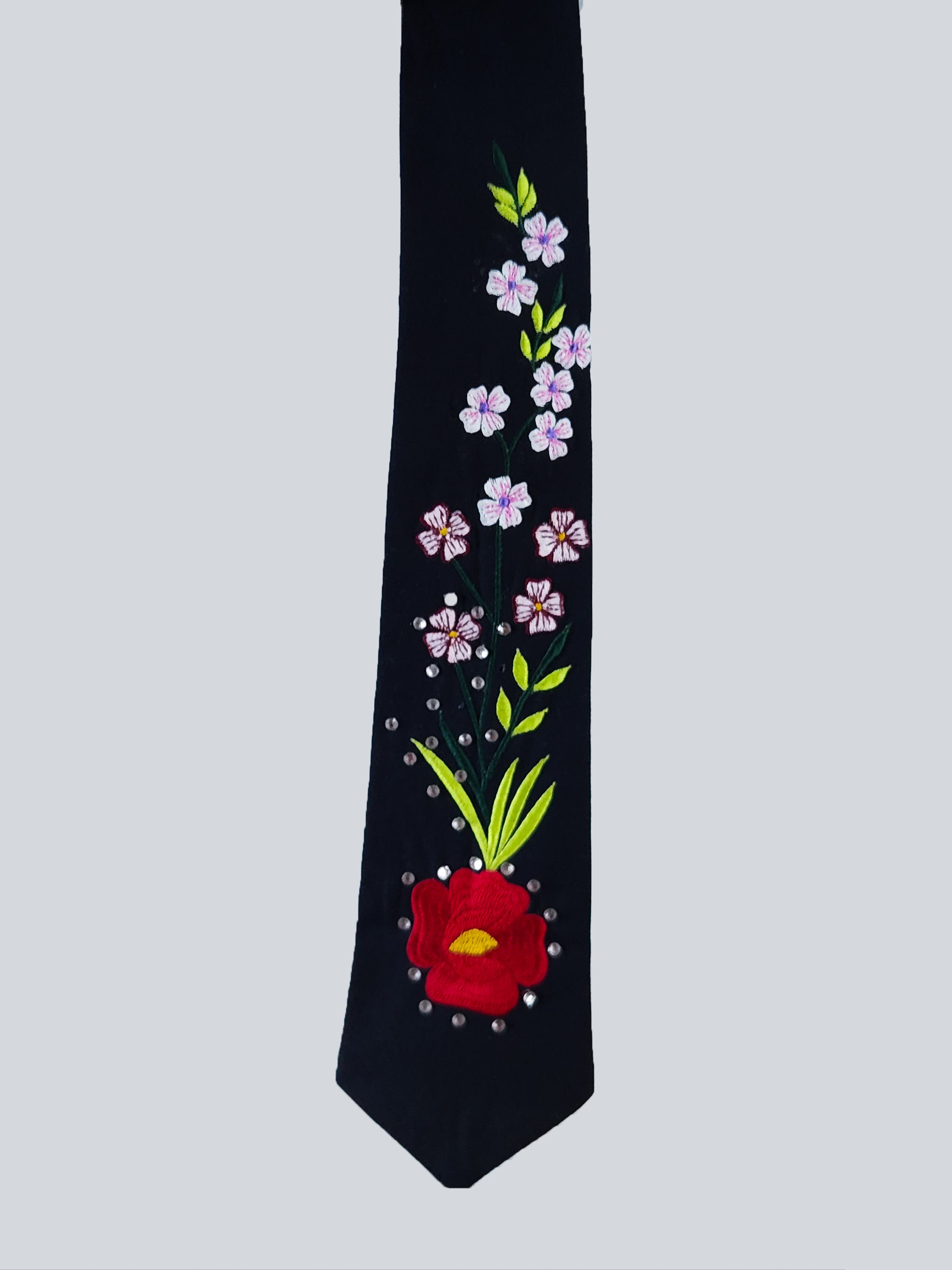 Vibrant Flora & Fauna Embroidered Suit