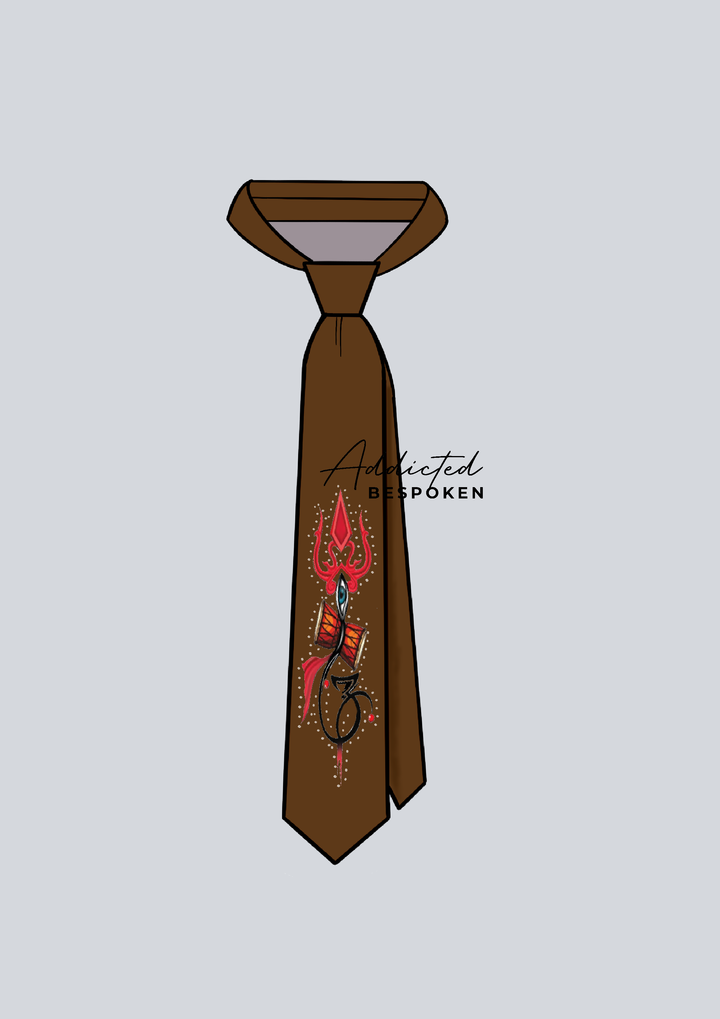 Elegance Embroidered Tie