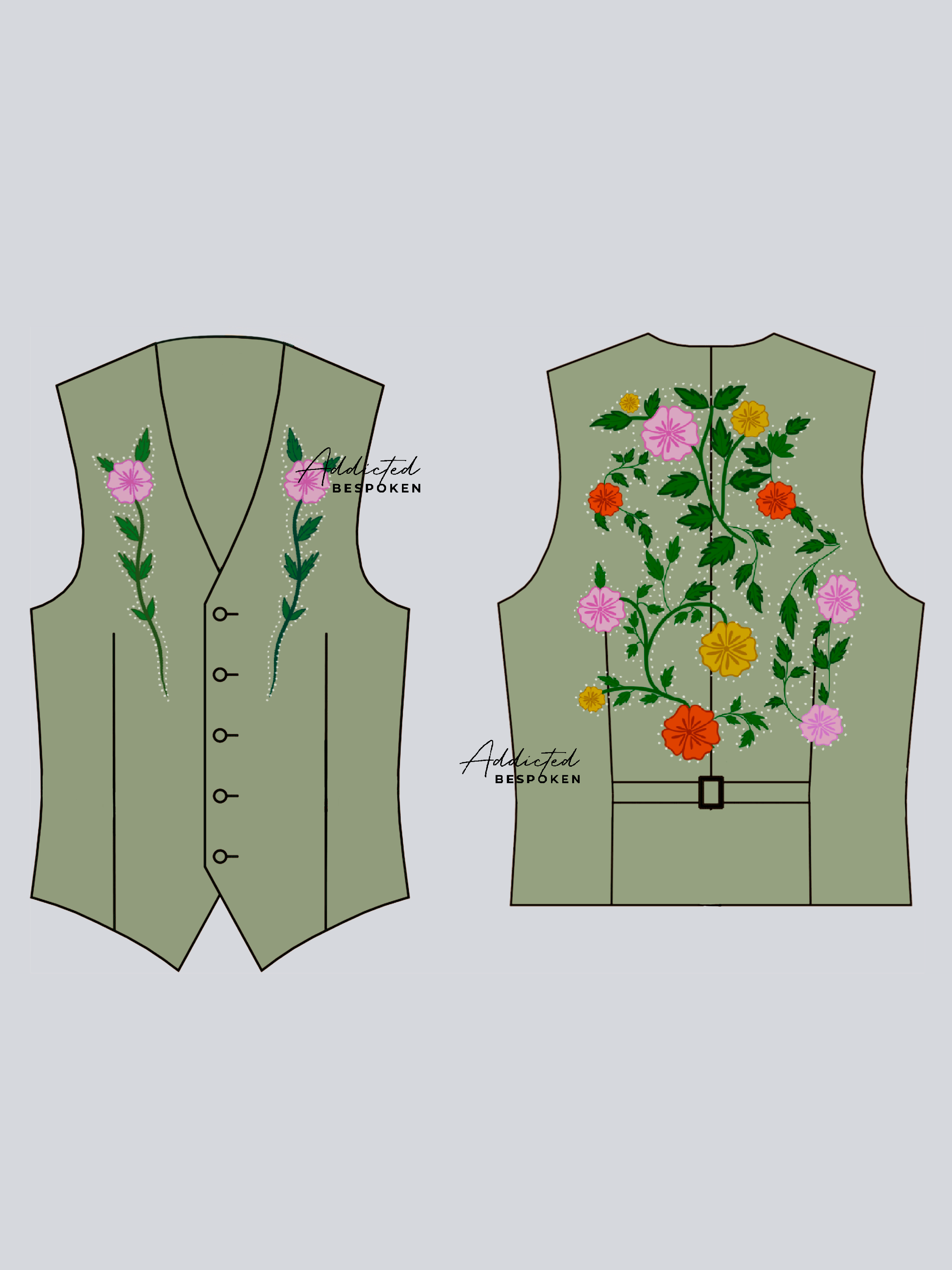 Wildflower Elegance Vest