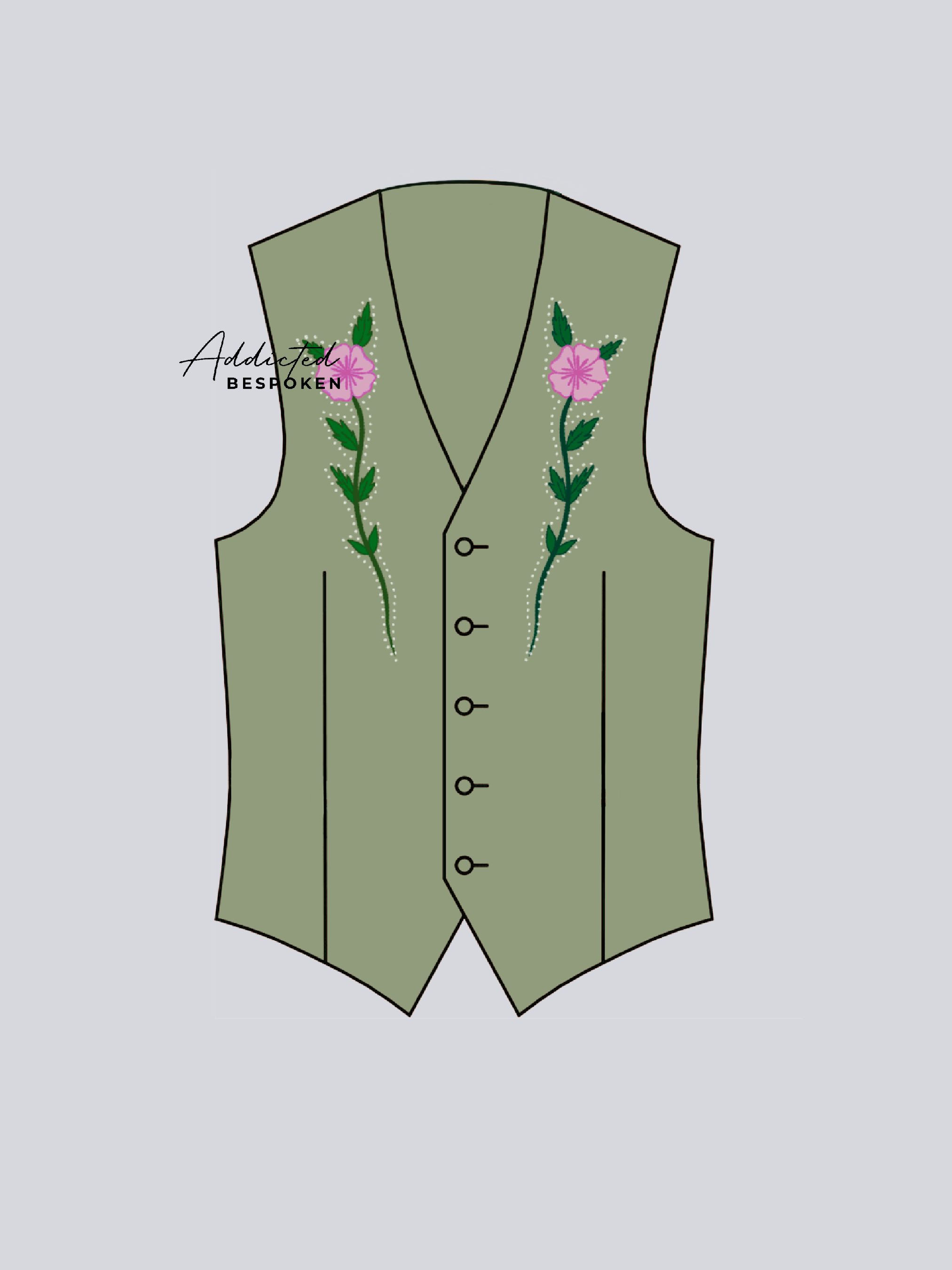 Wildflower Elegance Vest