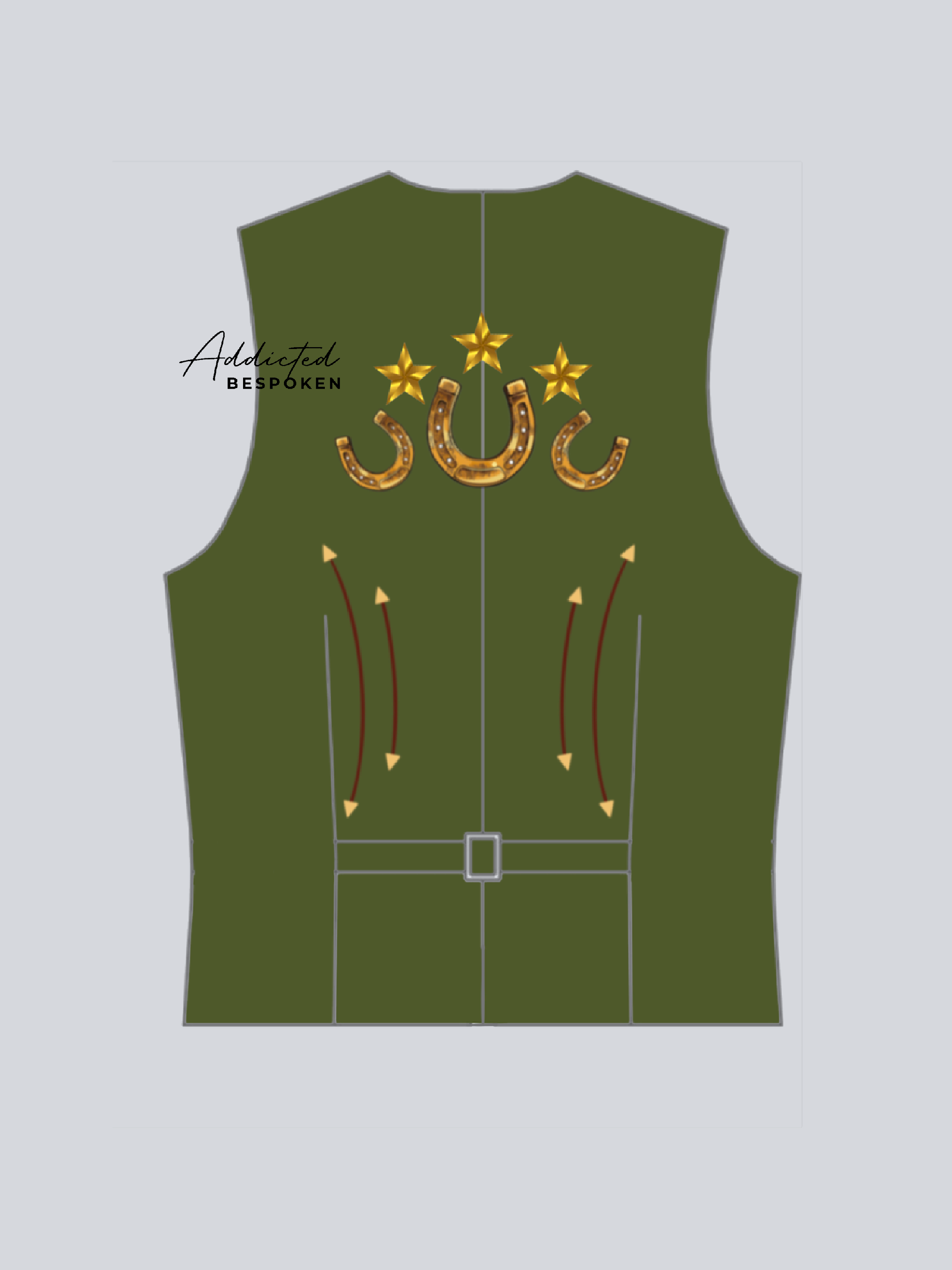 Western Style Embroidered Vest