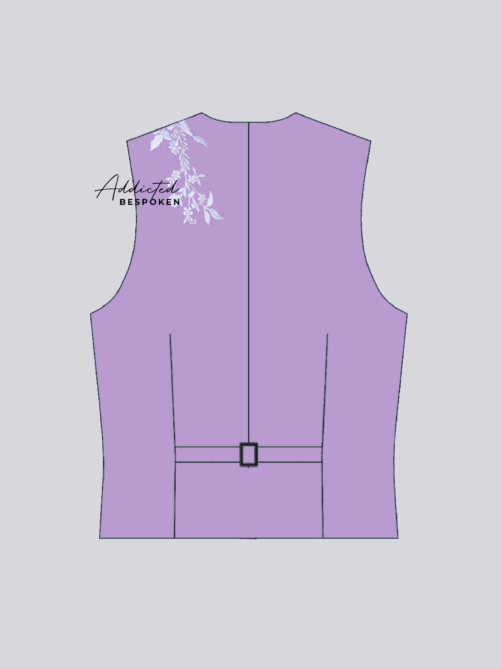 Lavender Bloom Vest