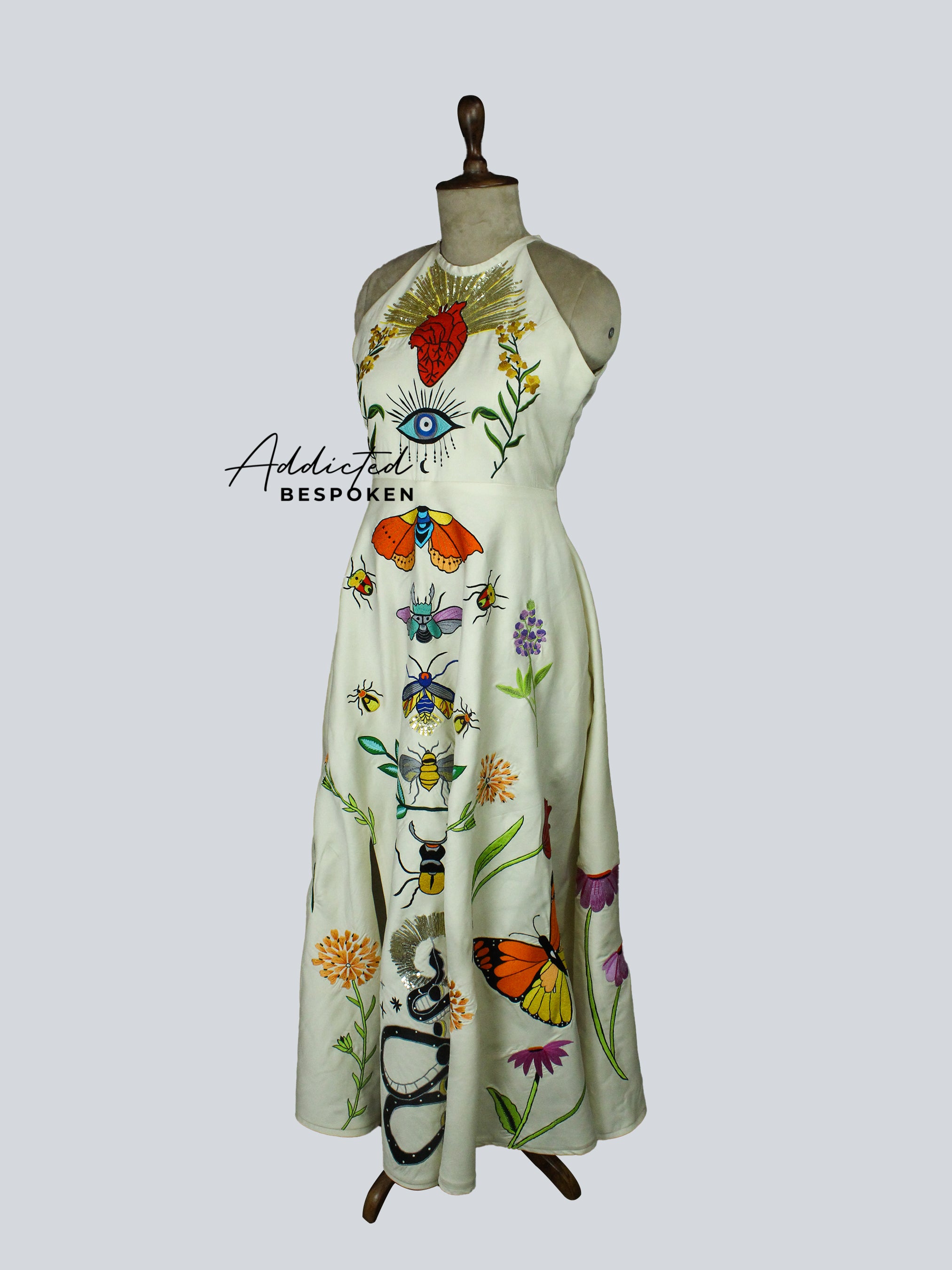 Timeless Ivory Western Gown