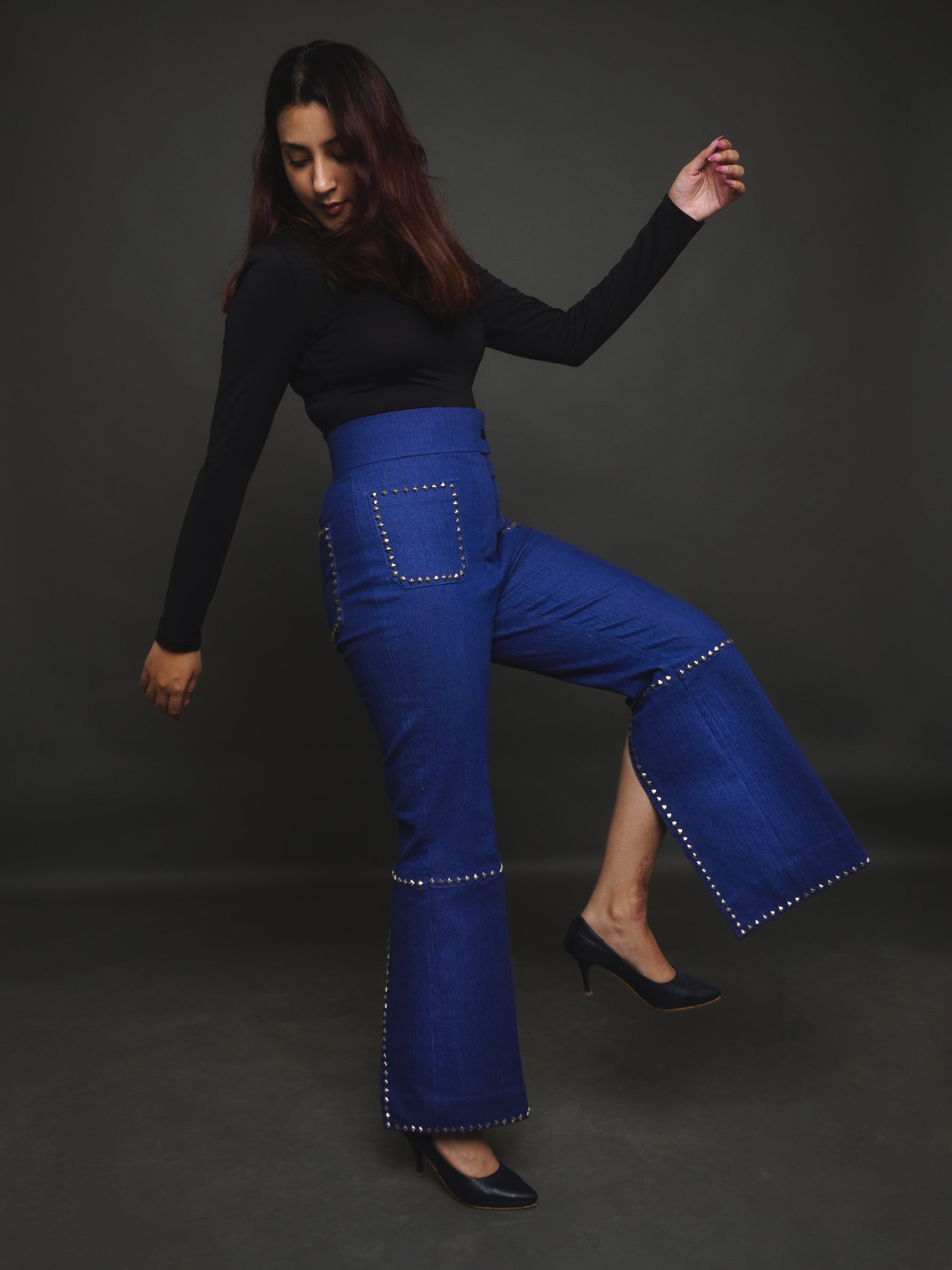 Slit and style Denim Pant