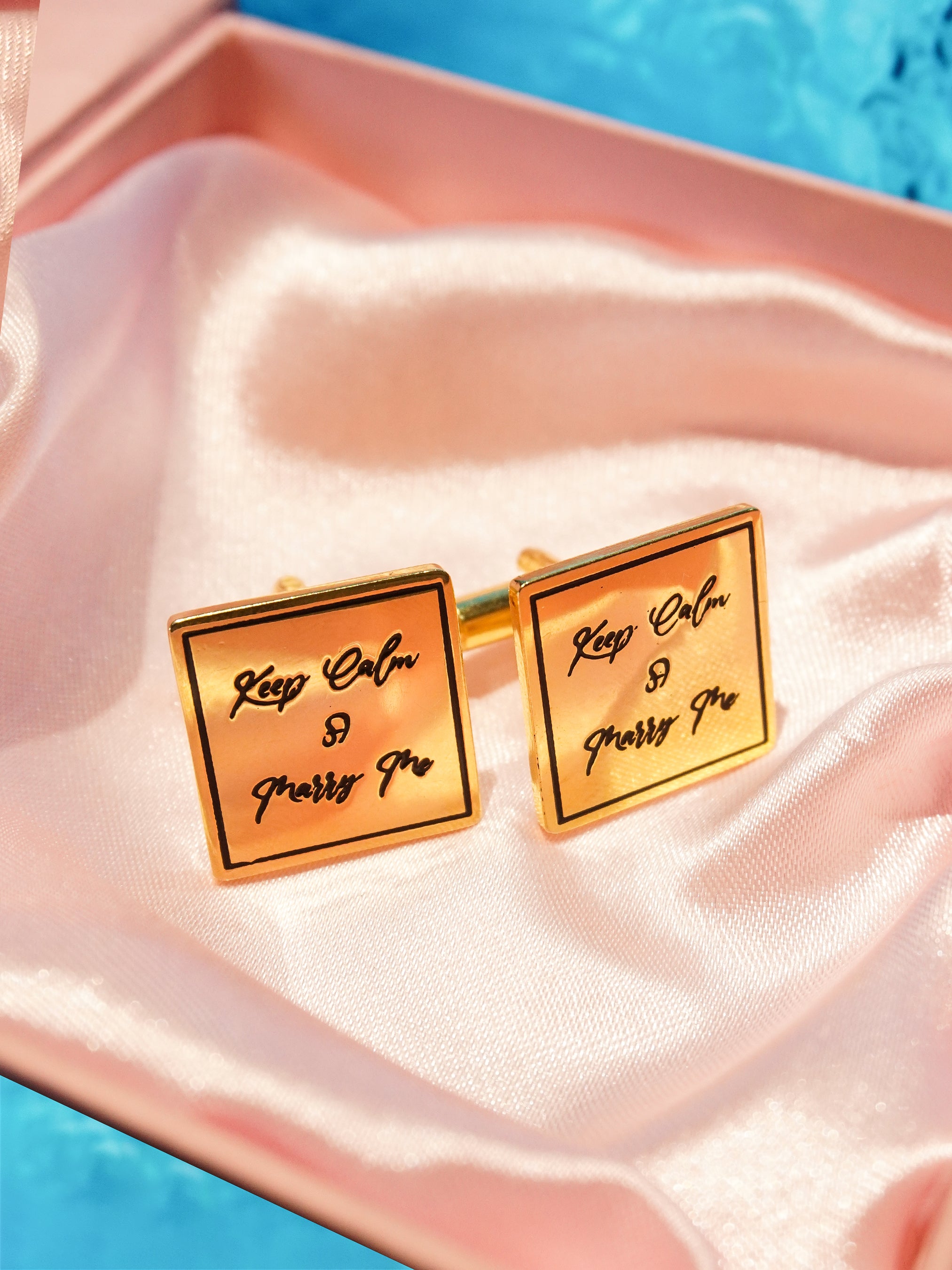 Cufflinks {Keep Calm and Marry Me}