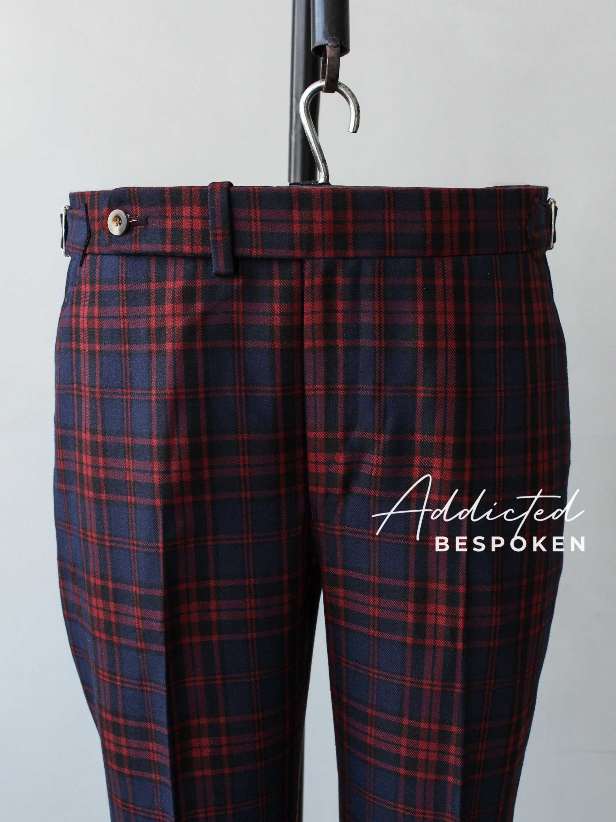 Tailored Check Gurkha Pant