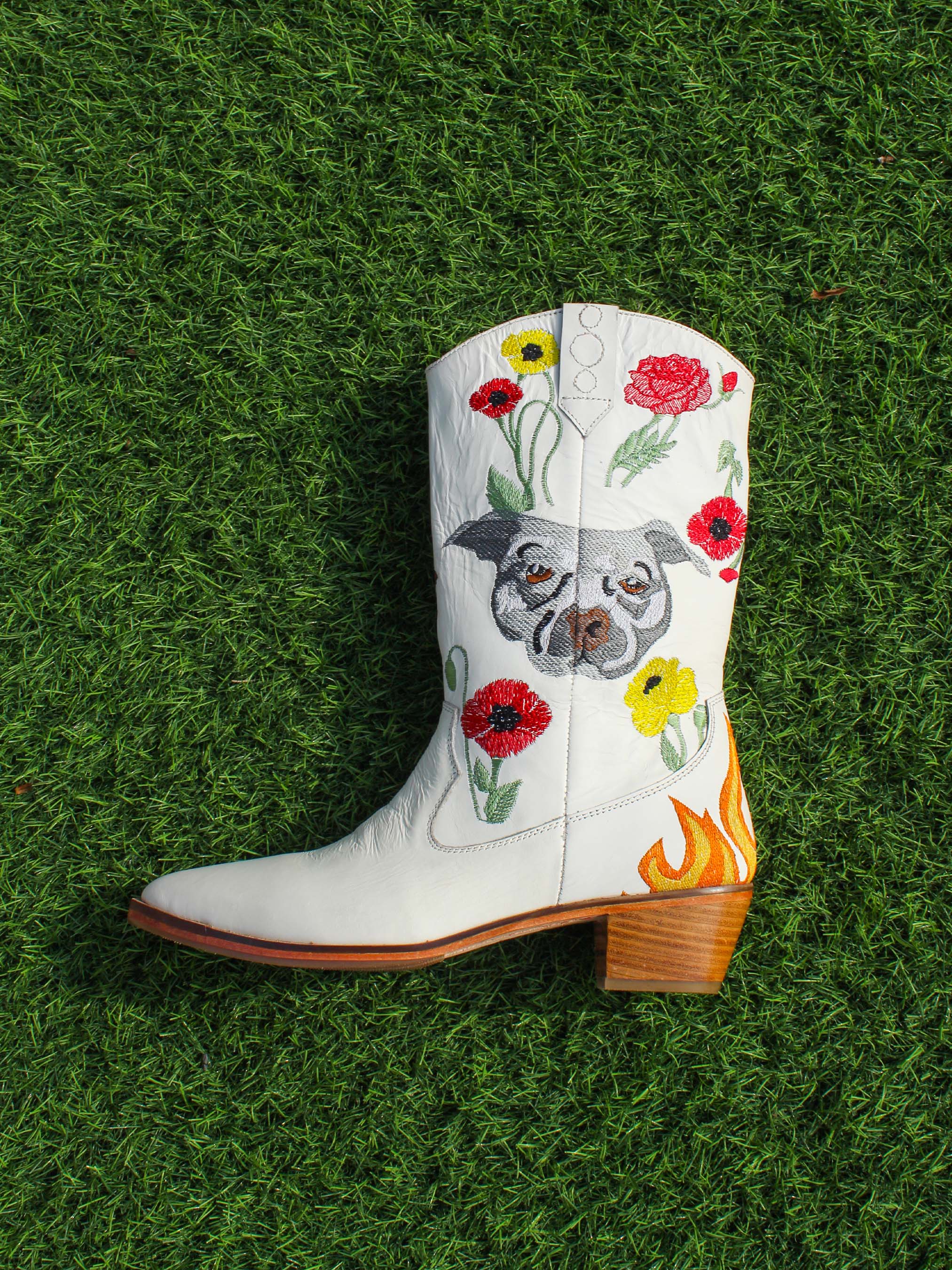 Wildflower Love Embroidered Women Boots