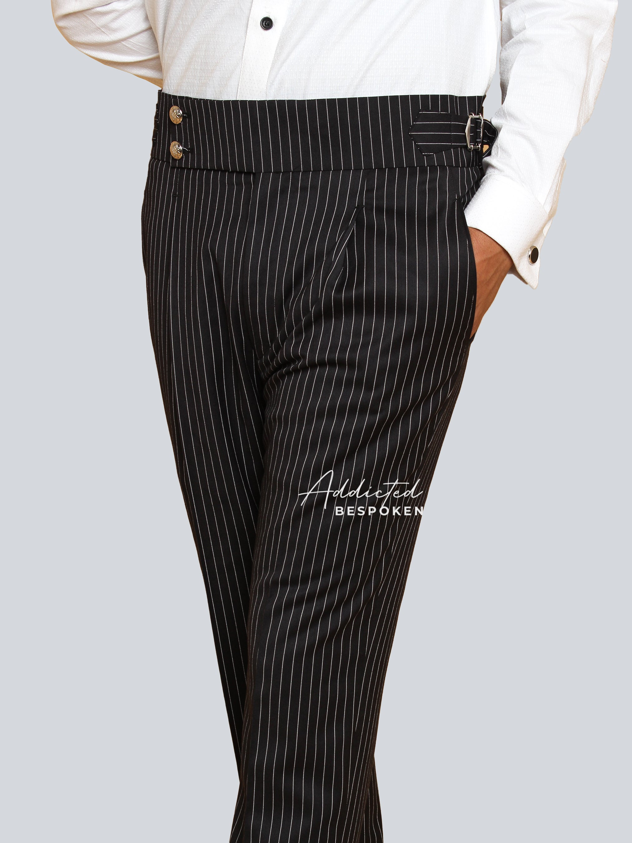 Stripe Gurkha Pant