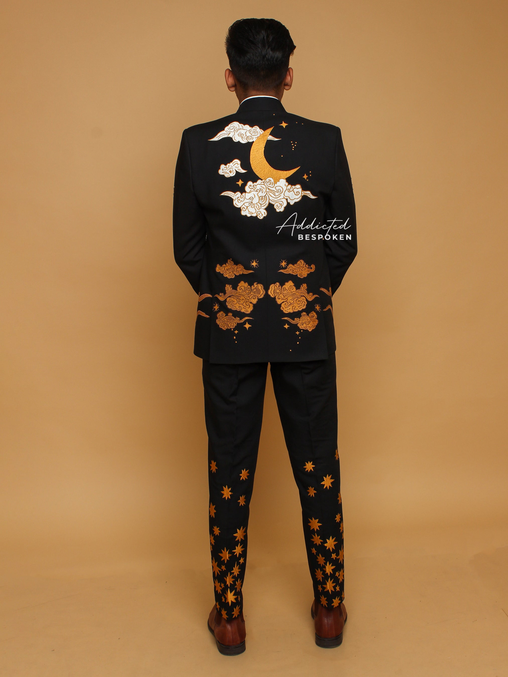 Western Embroidered Statement Suit