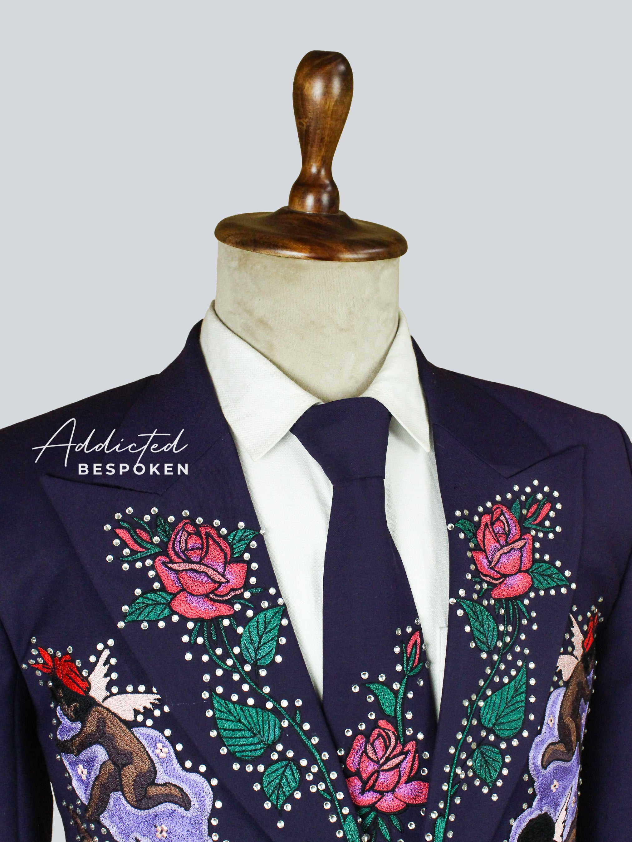 Divine Icon Embroidered Suit