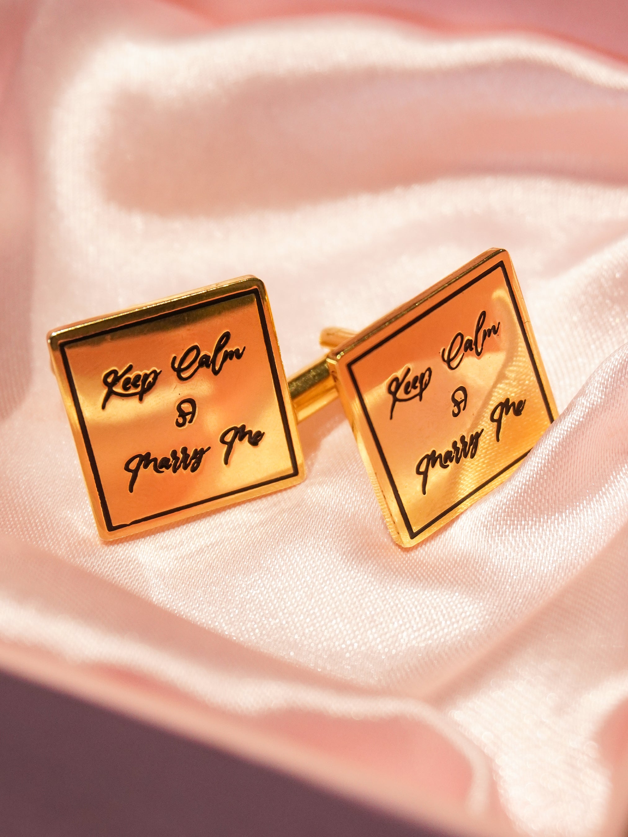 Cufflinks {Keep Calm and Marry Me}