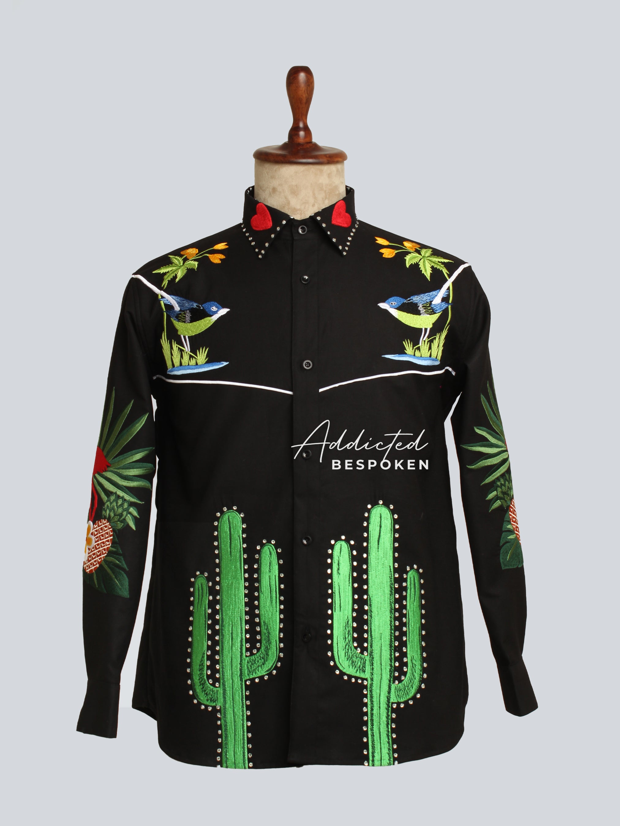 Western Bird & Cactus Shirt