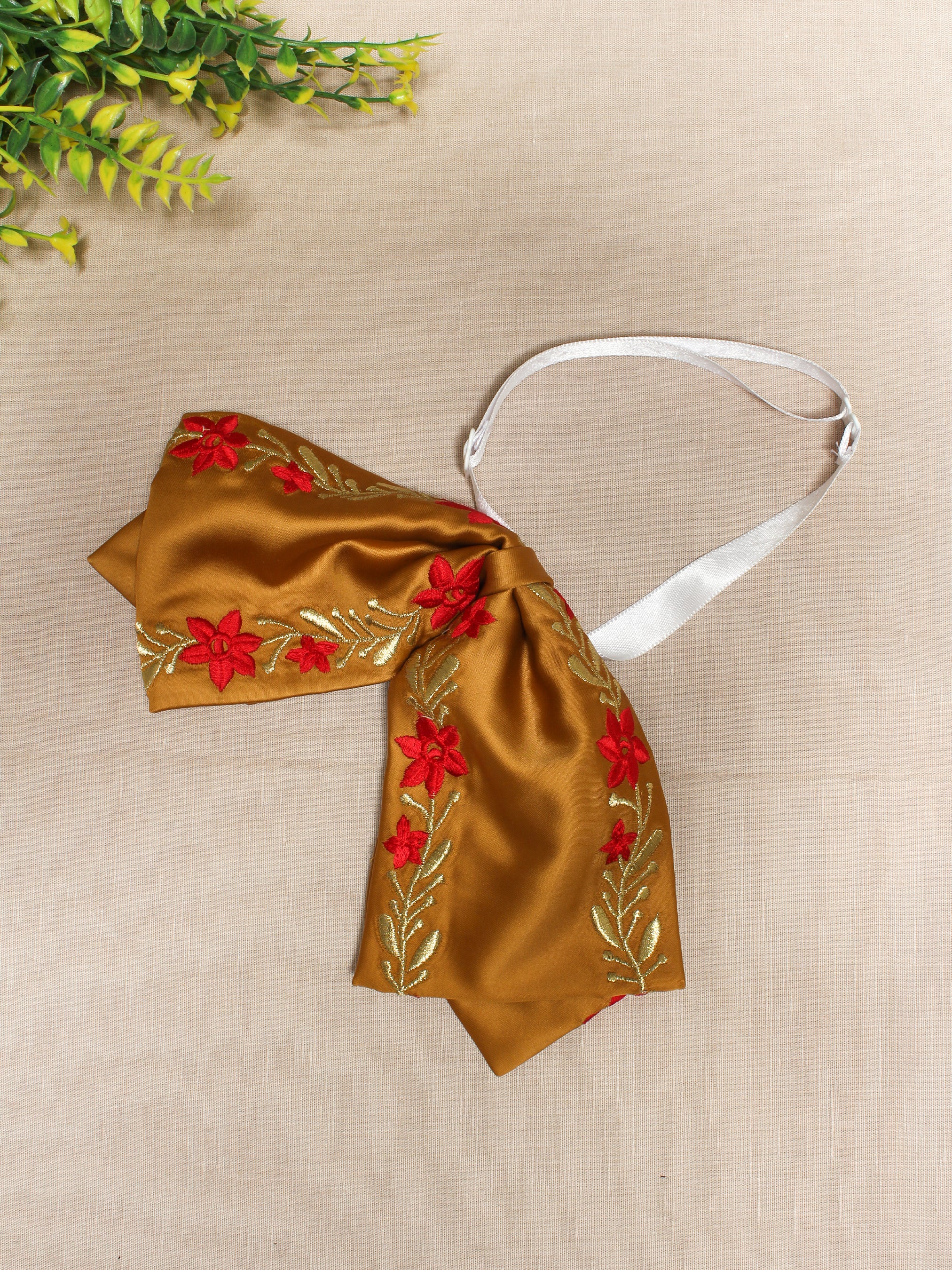 Embroidered Mariachi Bow Tie