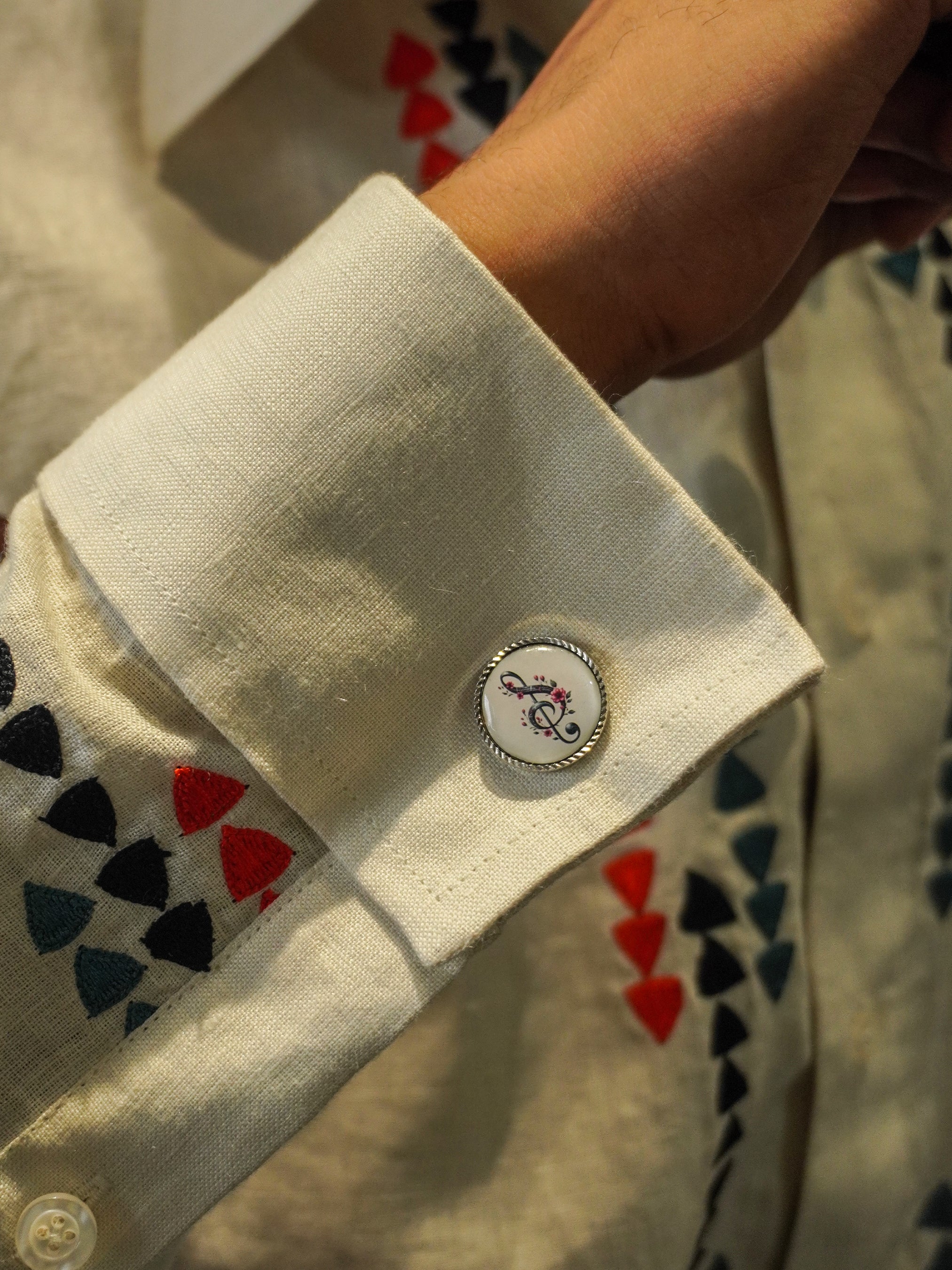 Music Notes Cufflinks