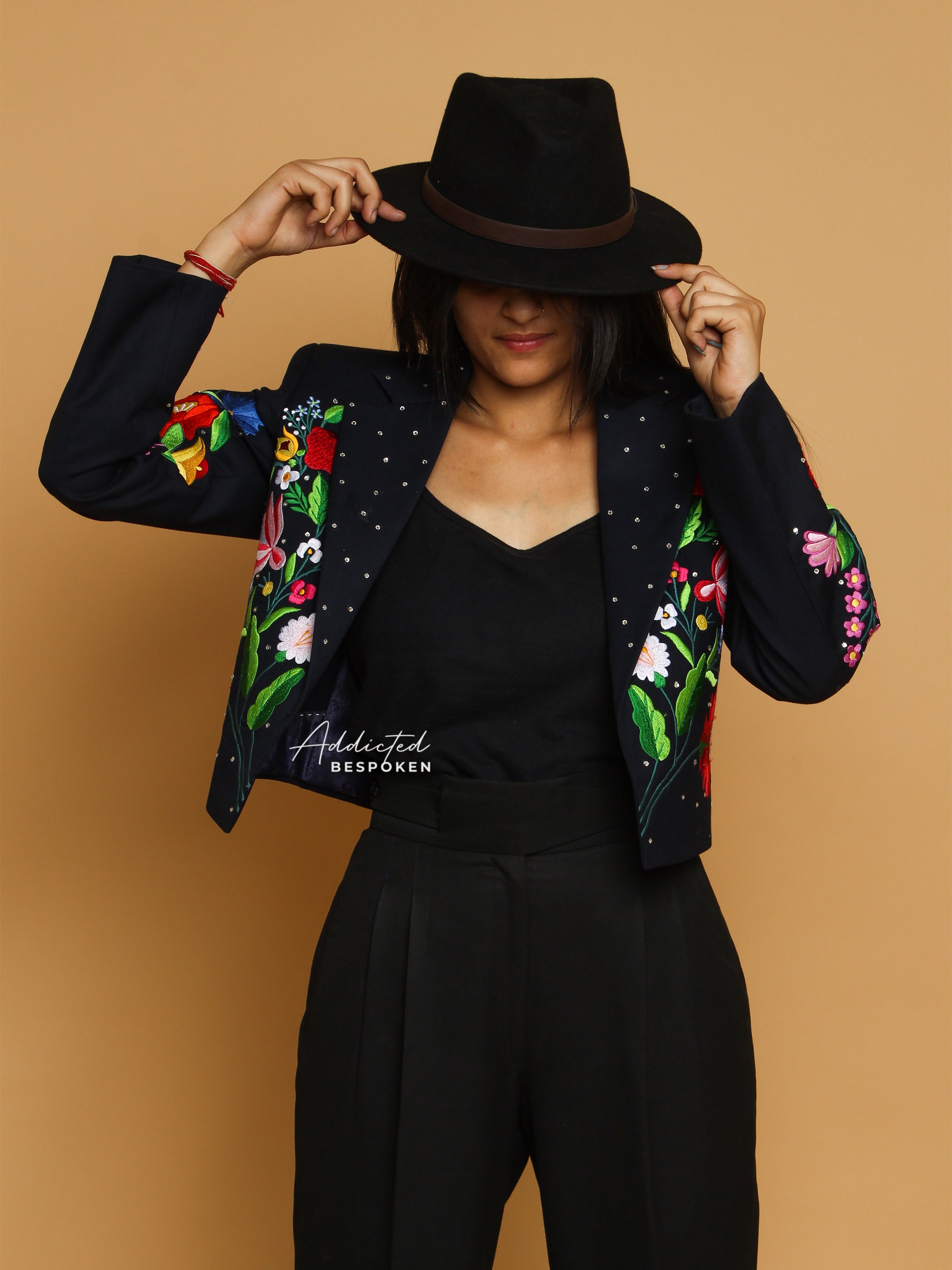 Botanical Embroidered Jacket