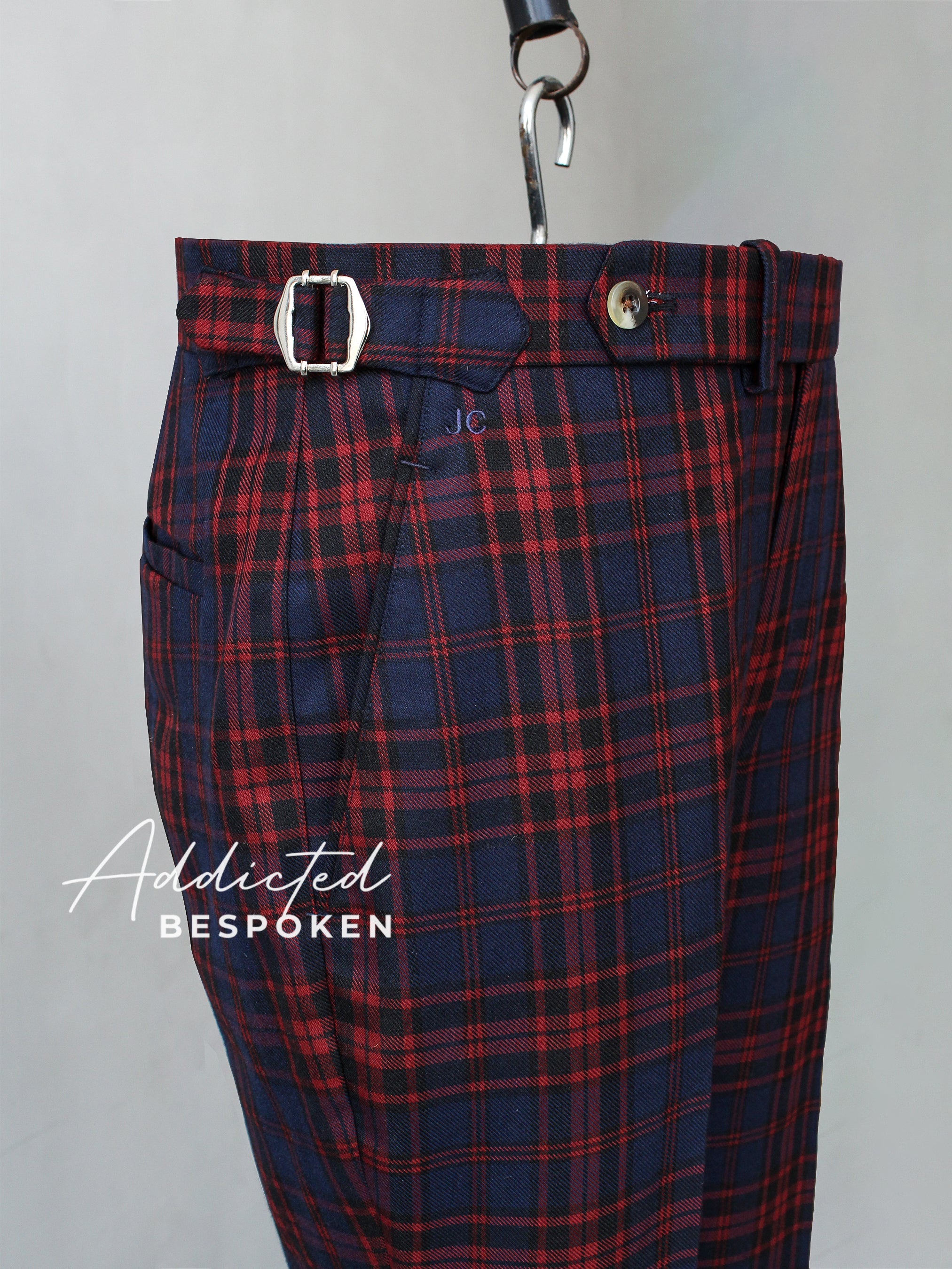 Tailored Check Gurkha Pant