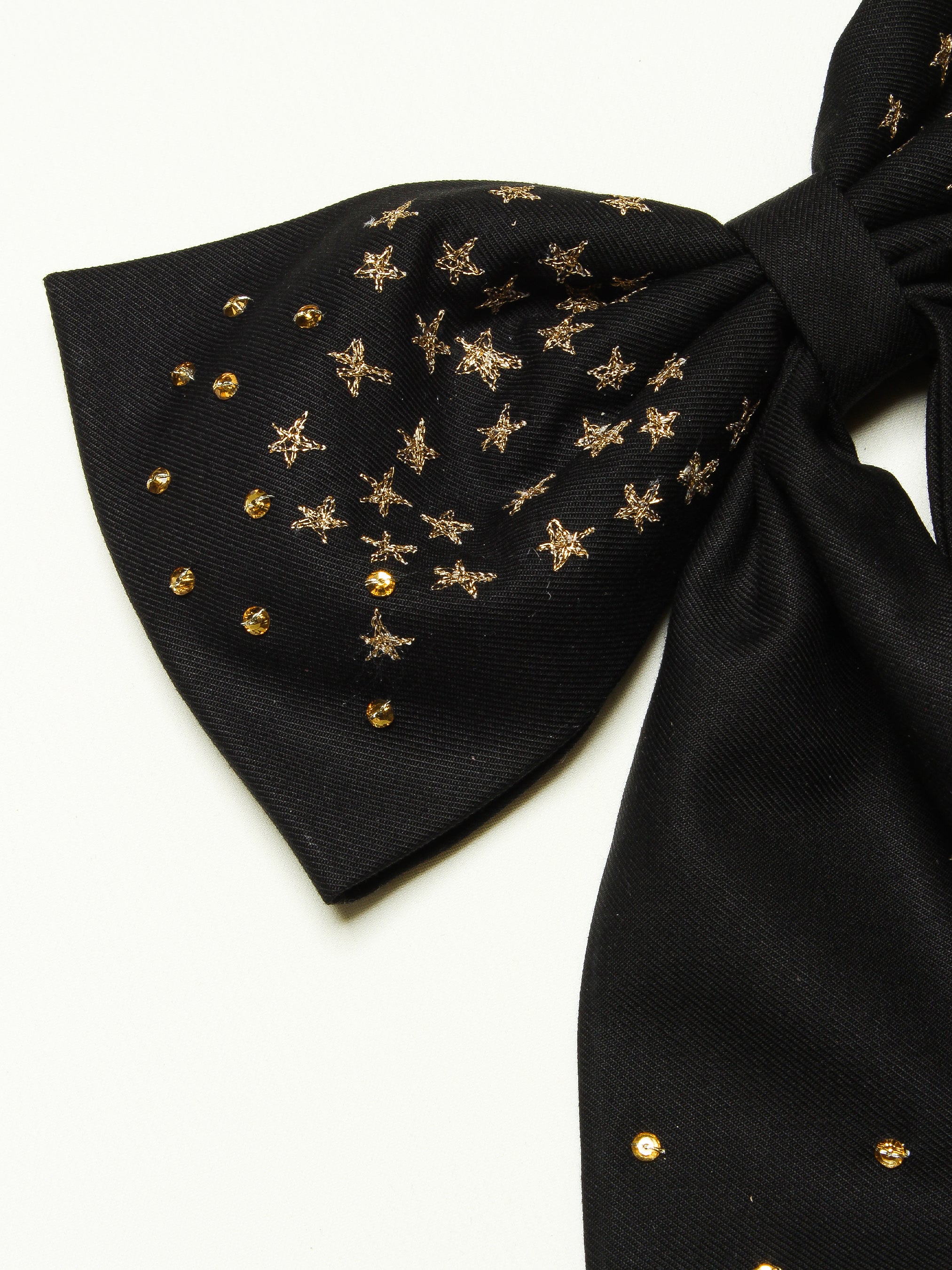 Starry Hairclip & Golden Bandana Combo