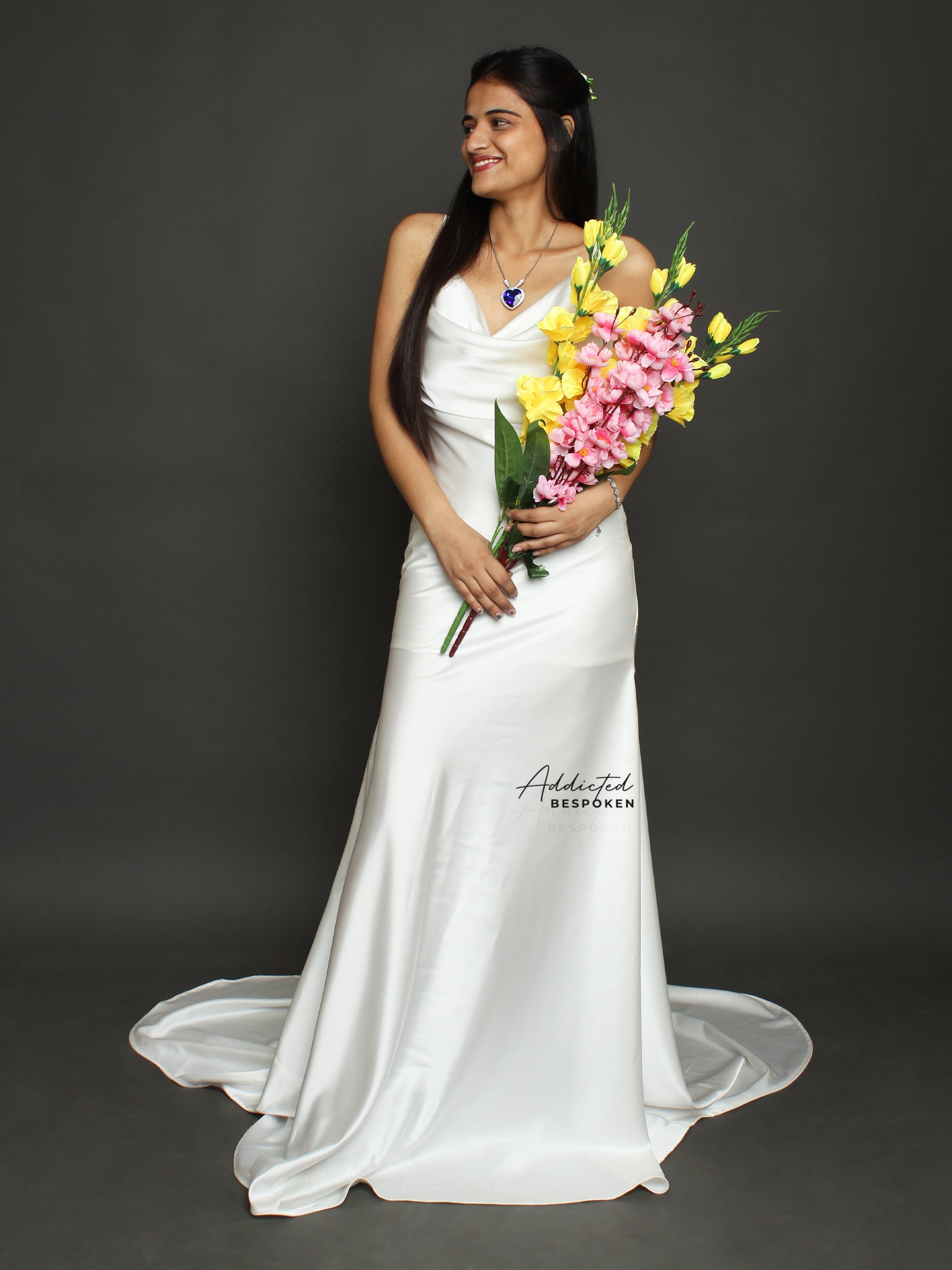 Royal Wedding Satin Gown