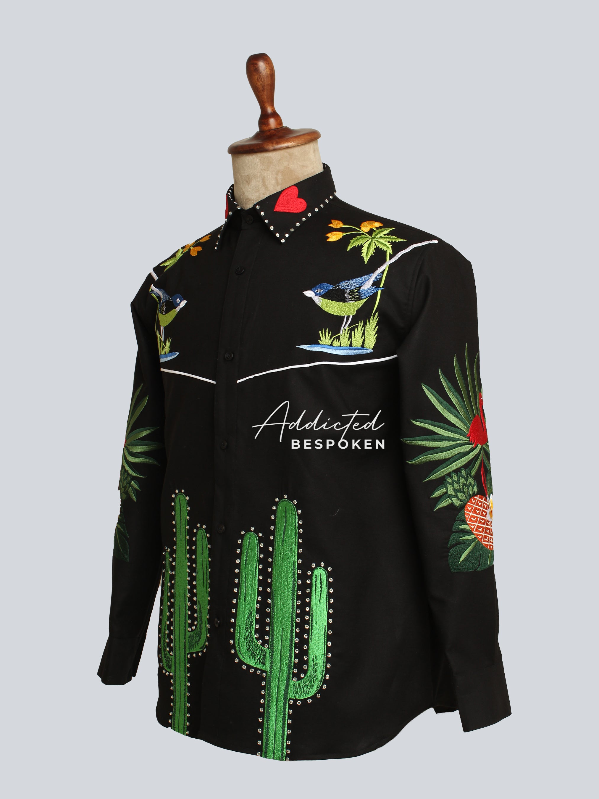 Western Bird & Cactus Shirt