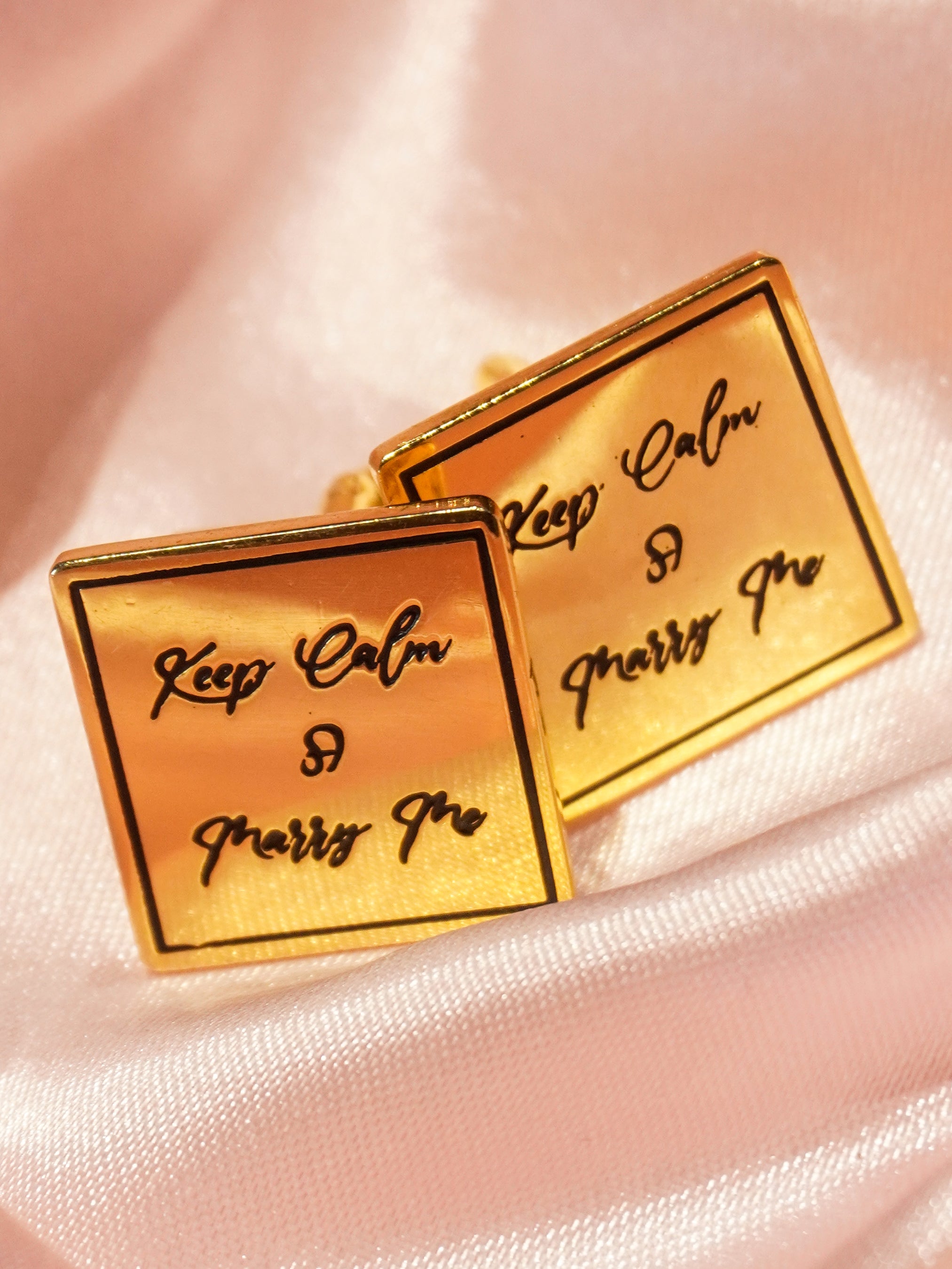 Cufflinks {Keep Calm and Marry Me}