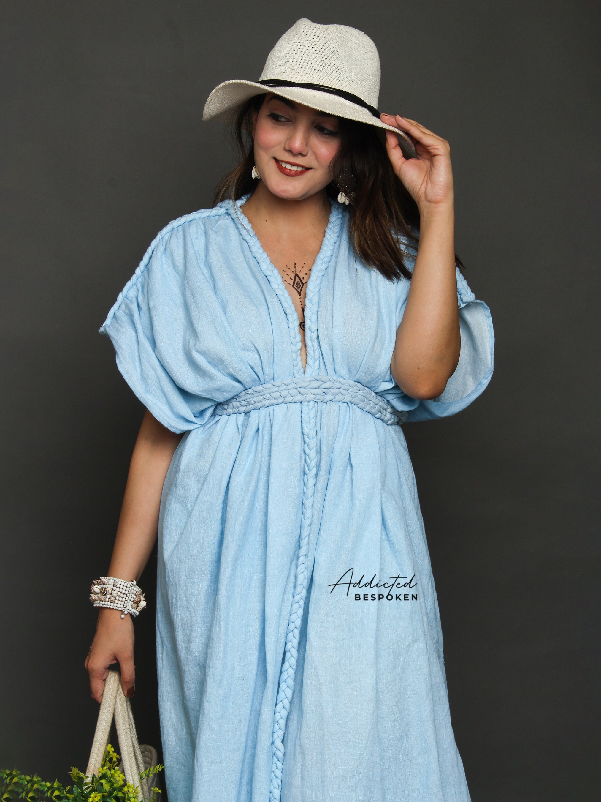 Azure Boho Dress