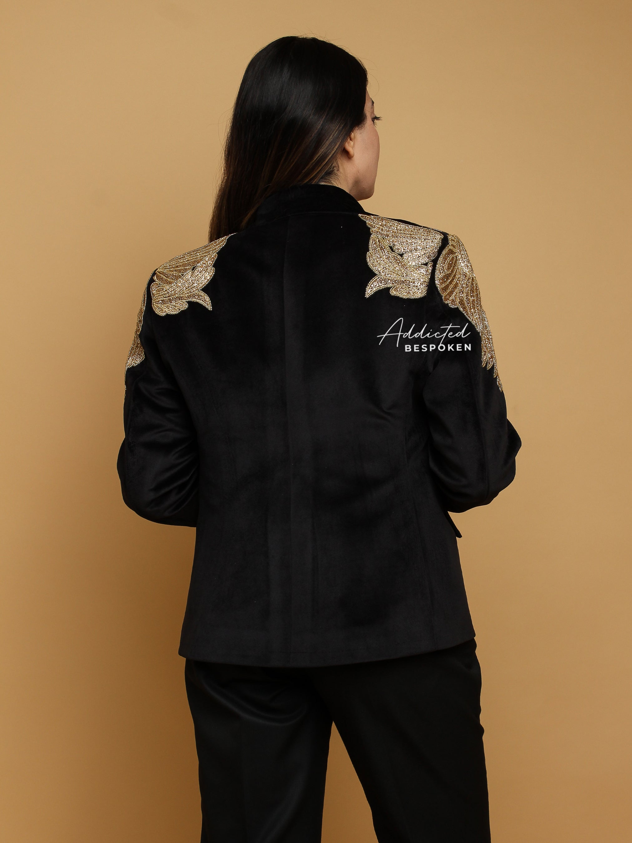 Timeless Handcrafted Velvet Blazer