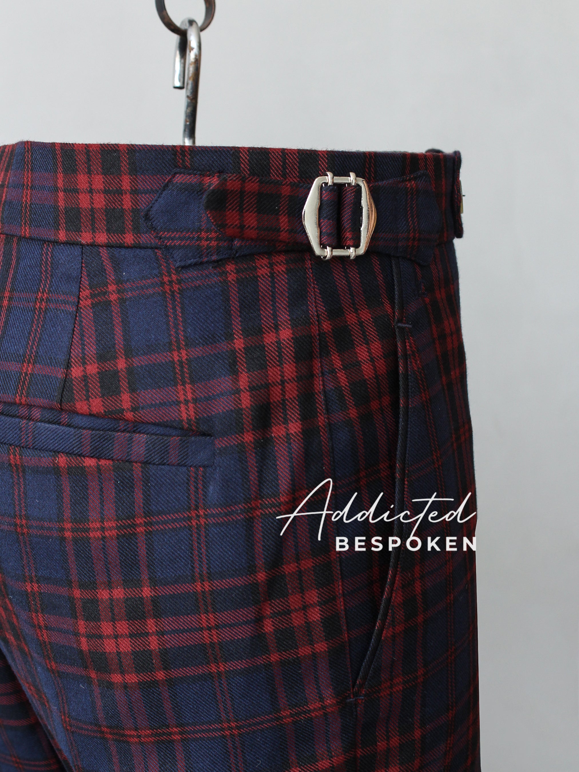 Tailored Check Gurkha Pant