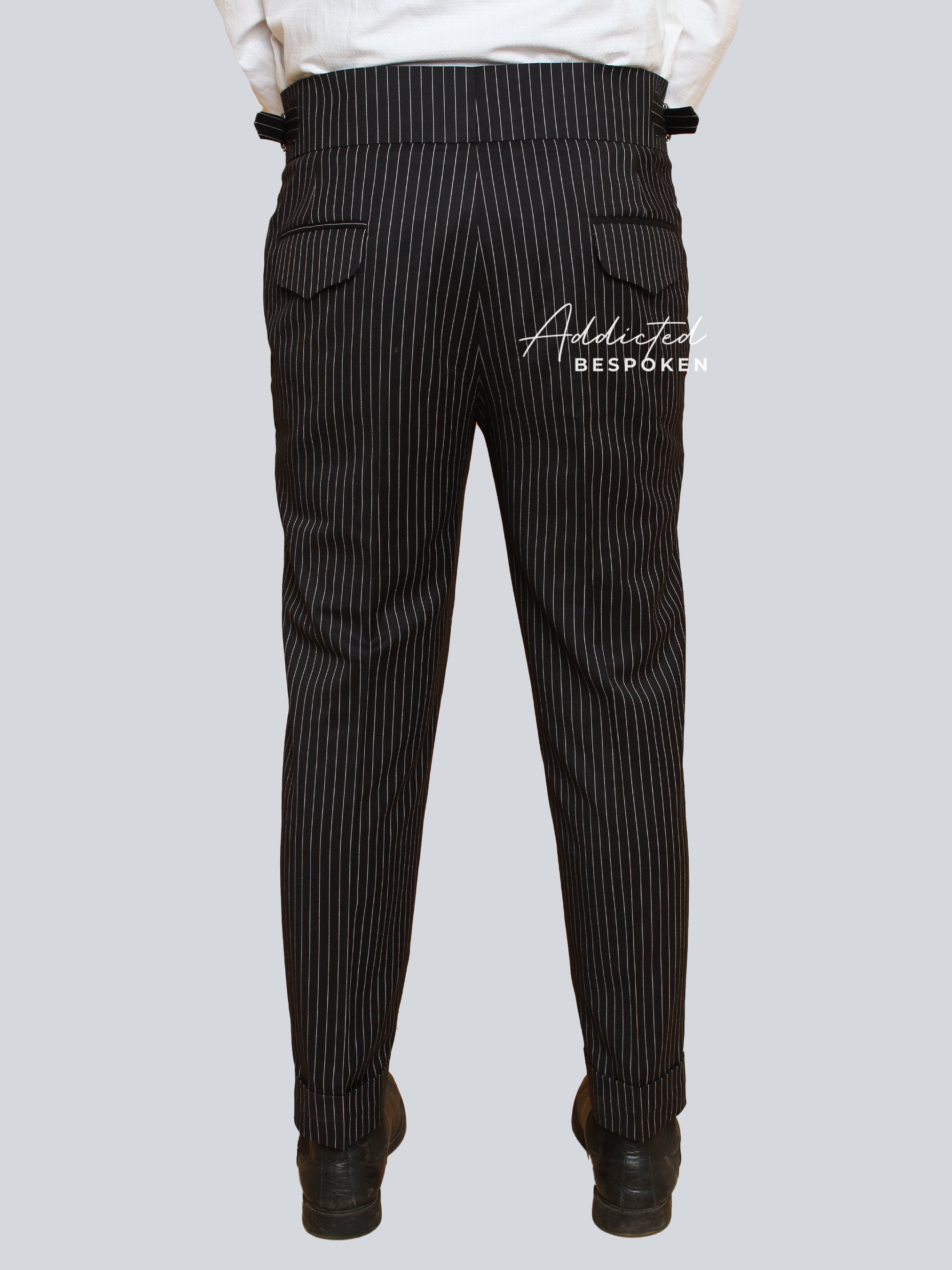 Stripe Gurkha Pant