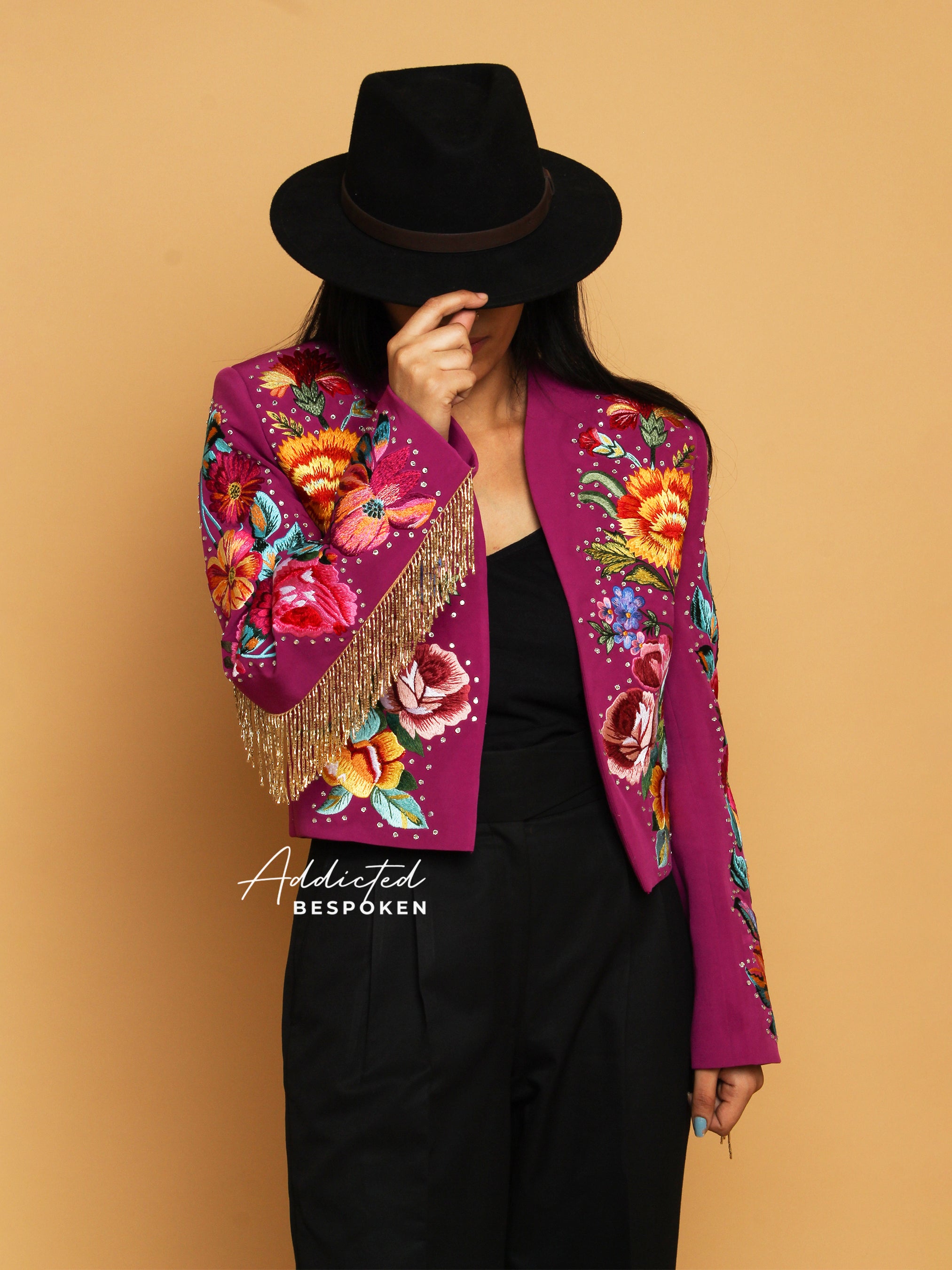 Blooming Fringe Blazer