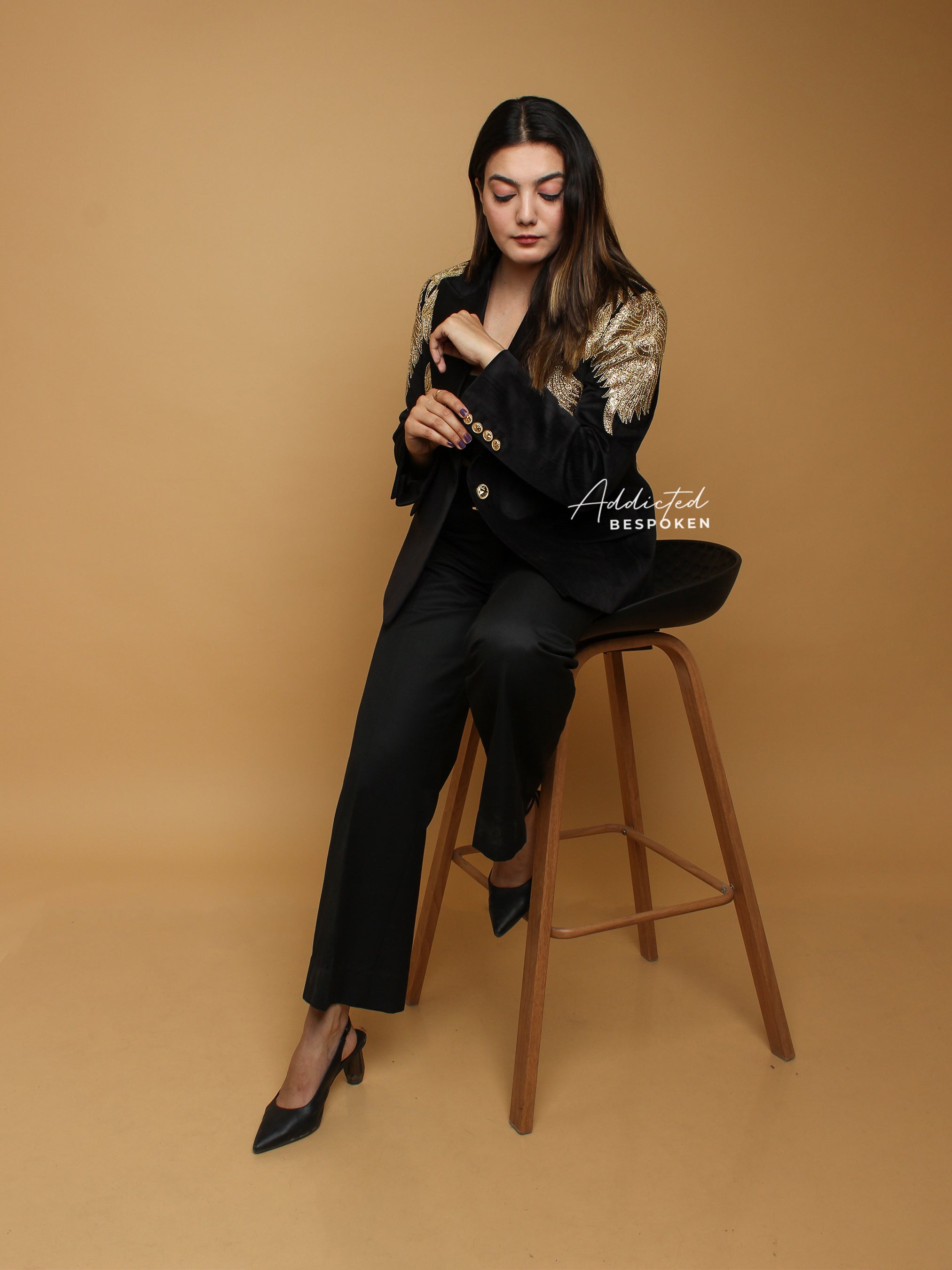 Timeless Handcrafted Velvet Blazer