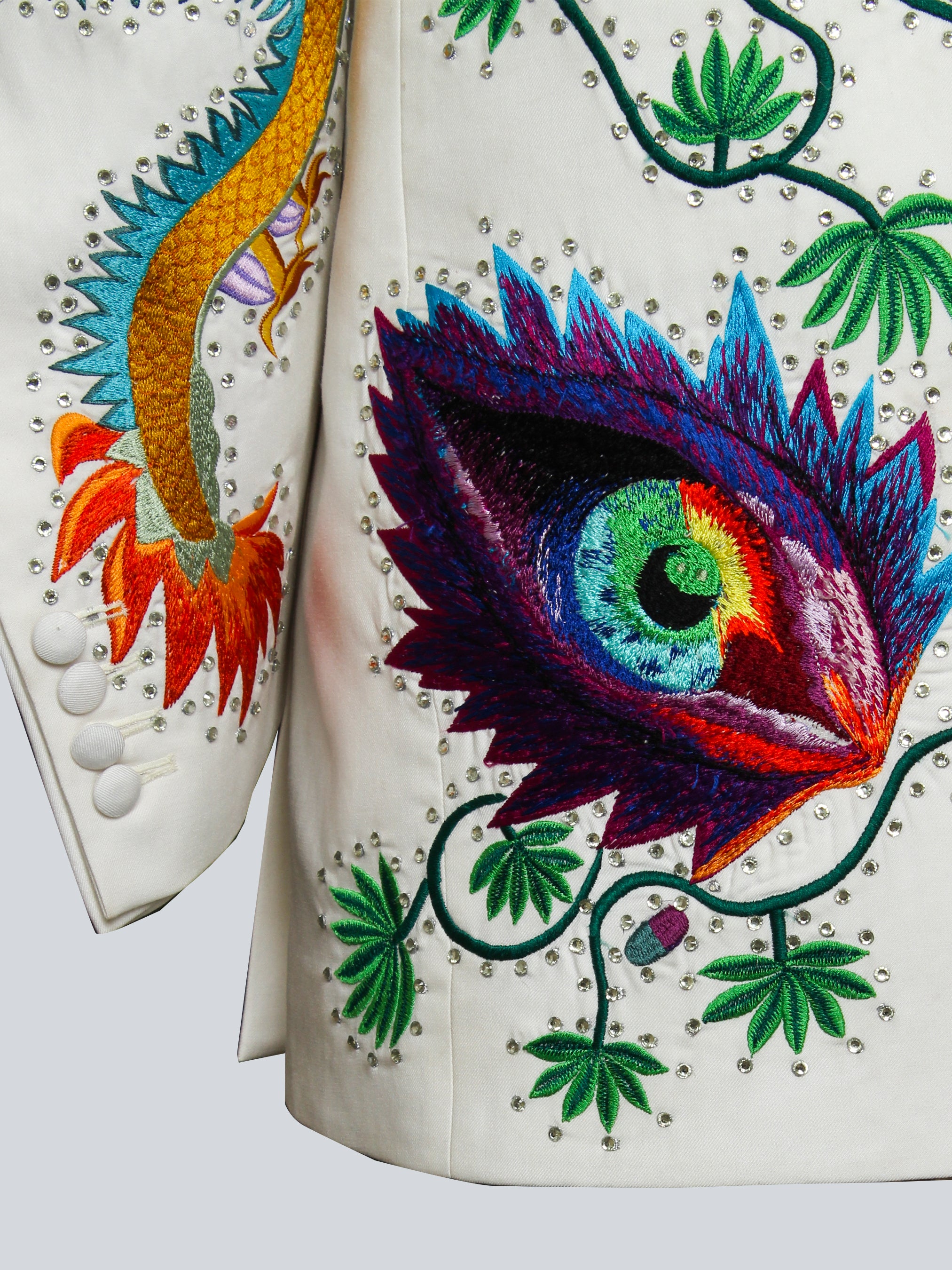 Dragon Embroidered Attire