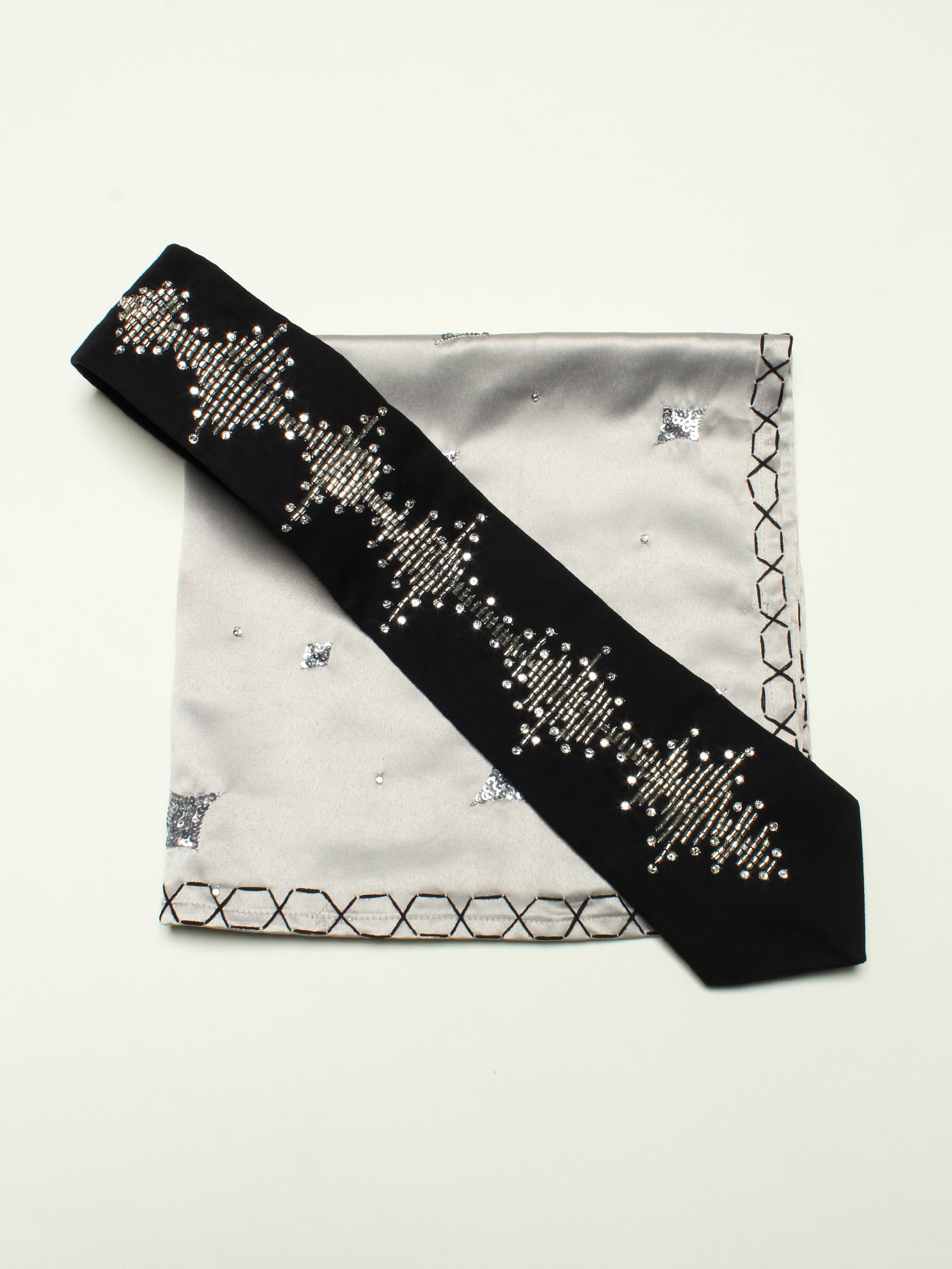 String Bow, Tie & Bandana Combo Set