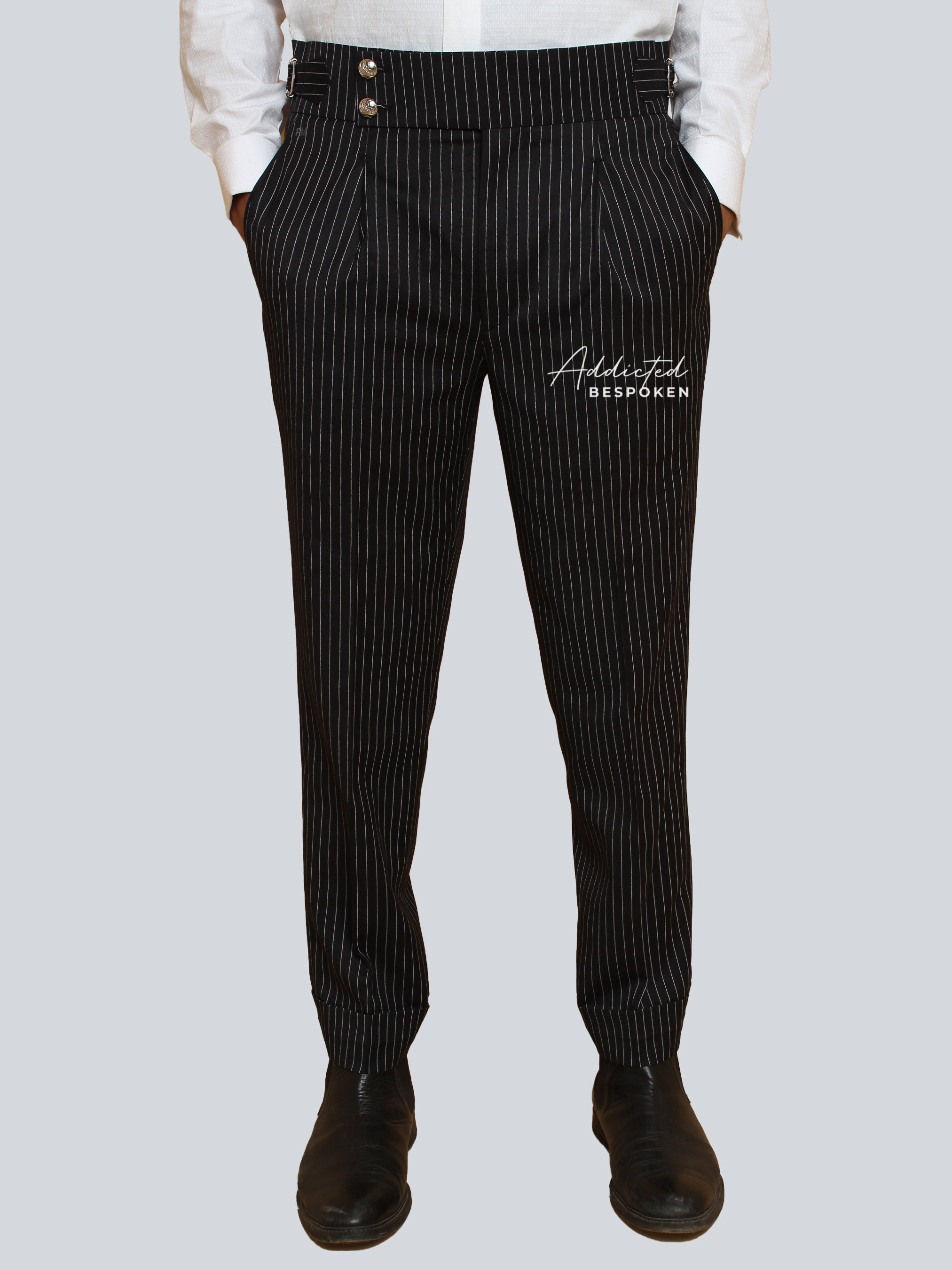 Stripe Gurkha Pant