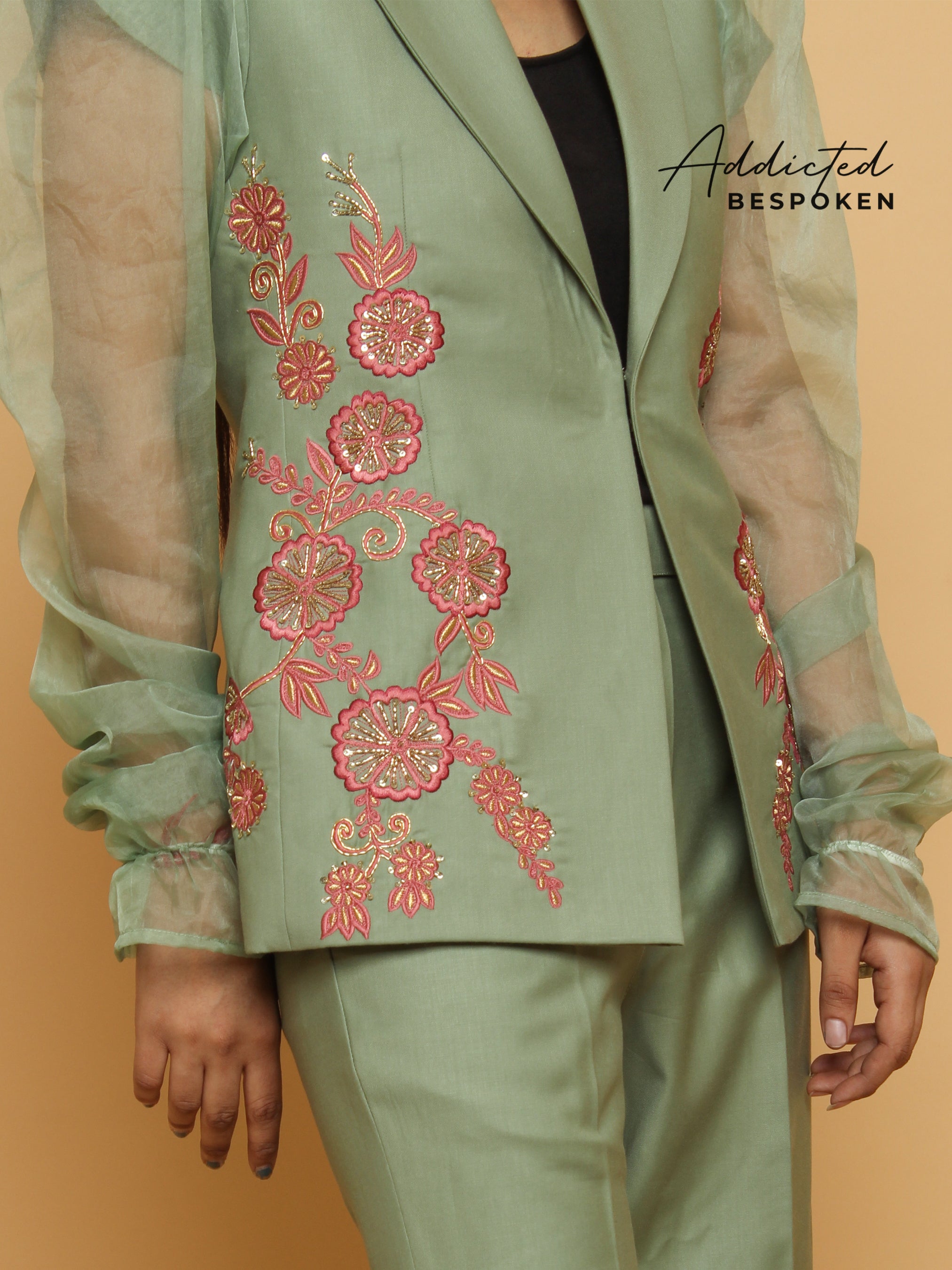 Blossom Embroidered Attire