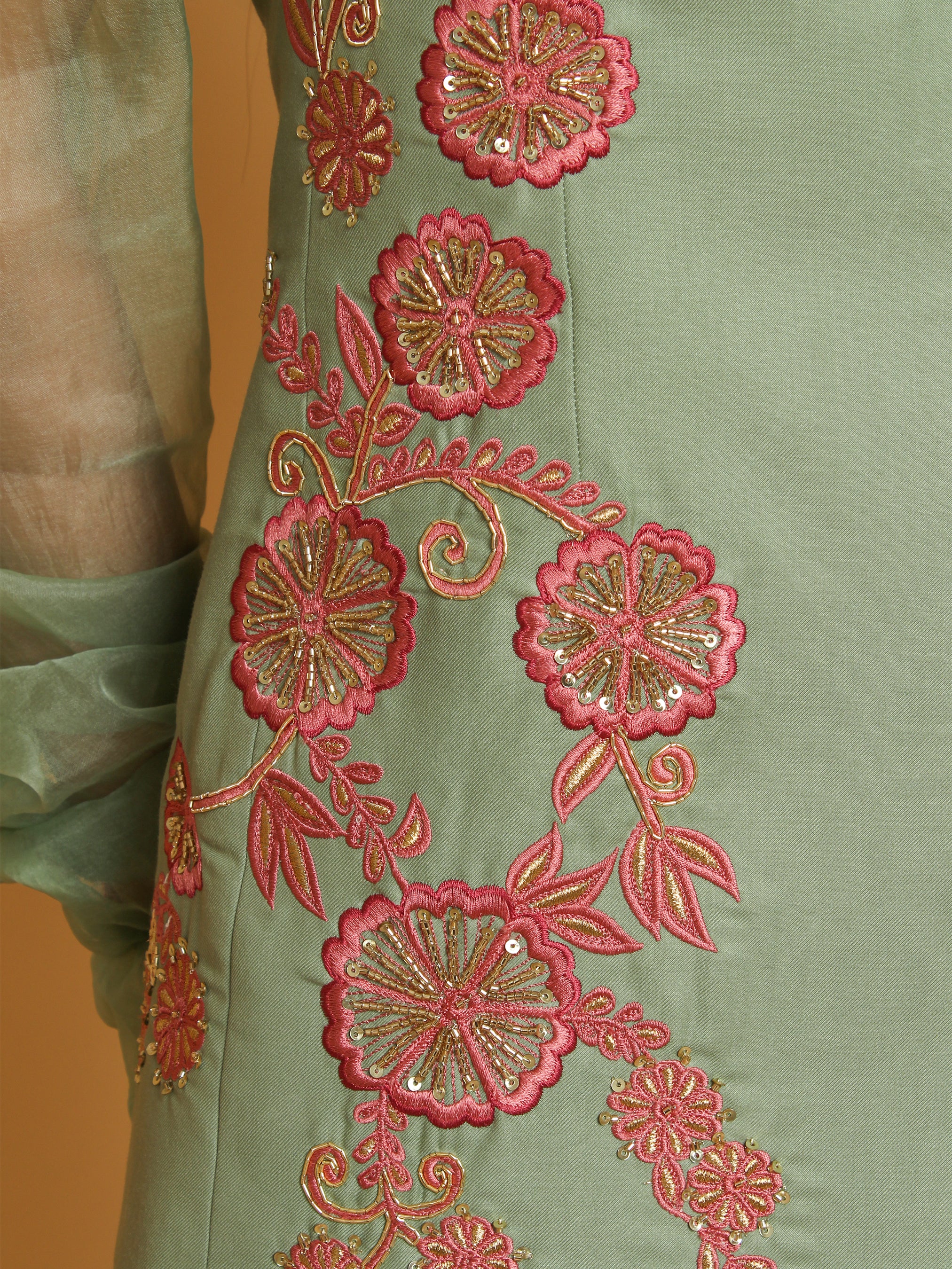 Blossom Embroidered Attire